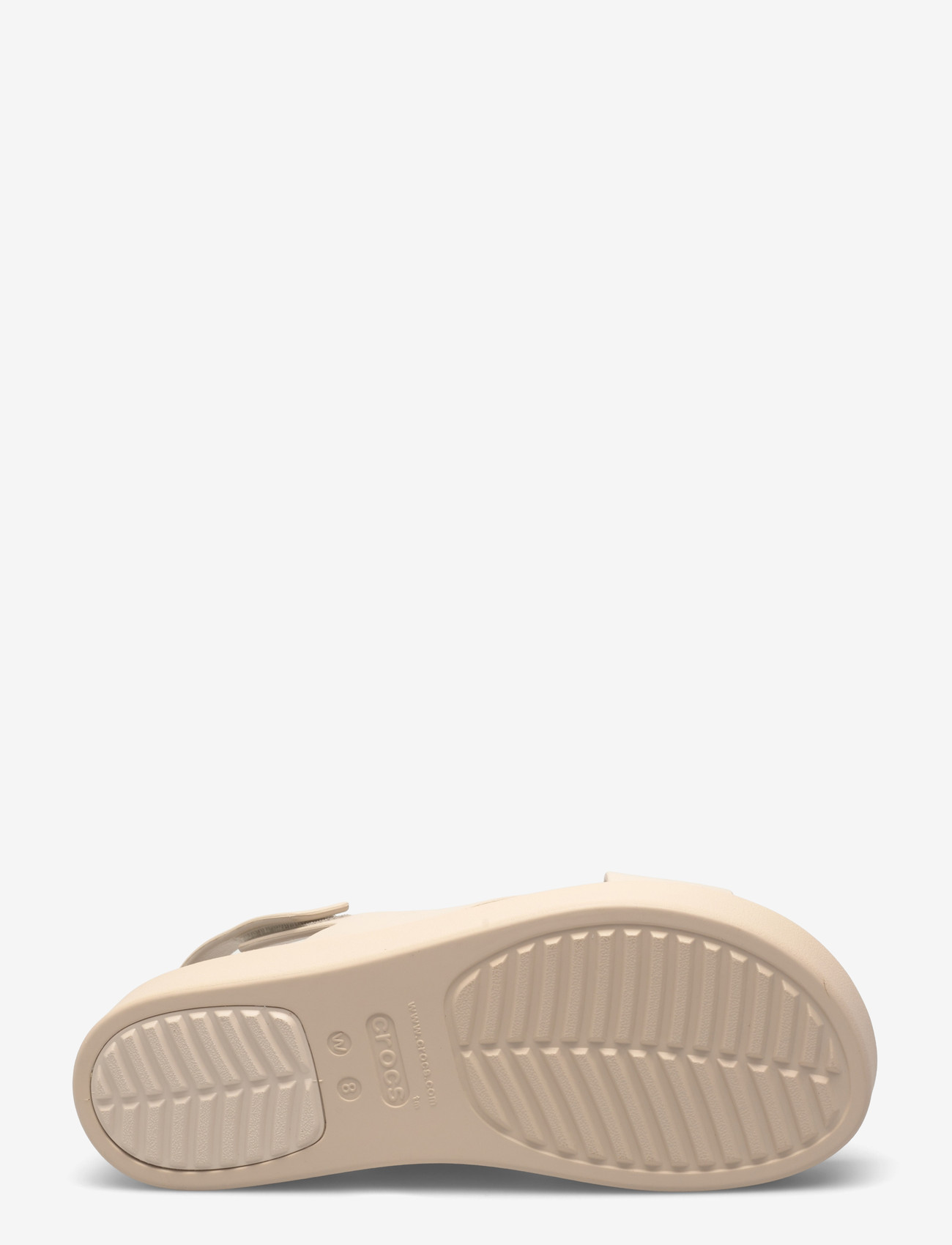 Crocs - Brooklyn 4U Cross Strap Sandal - plateau-sandalen - frappe - 4