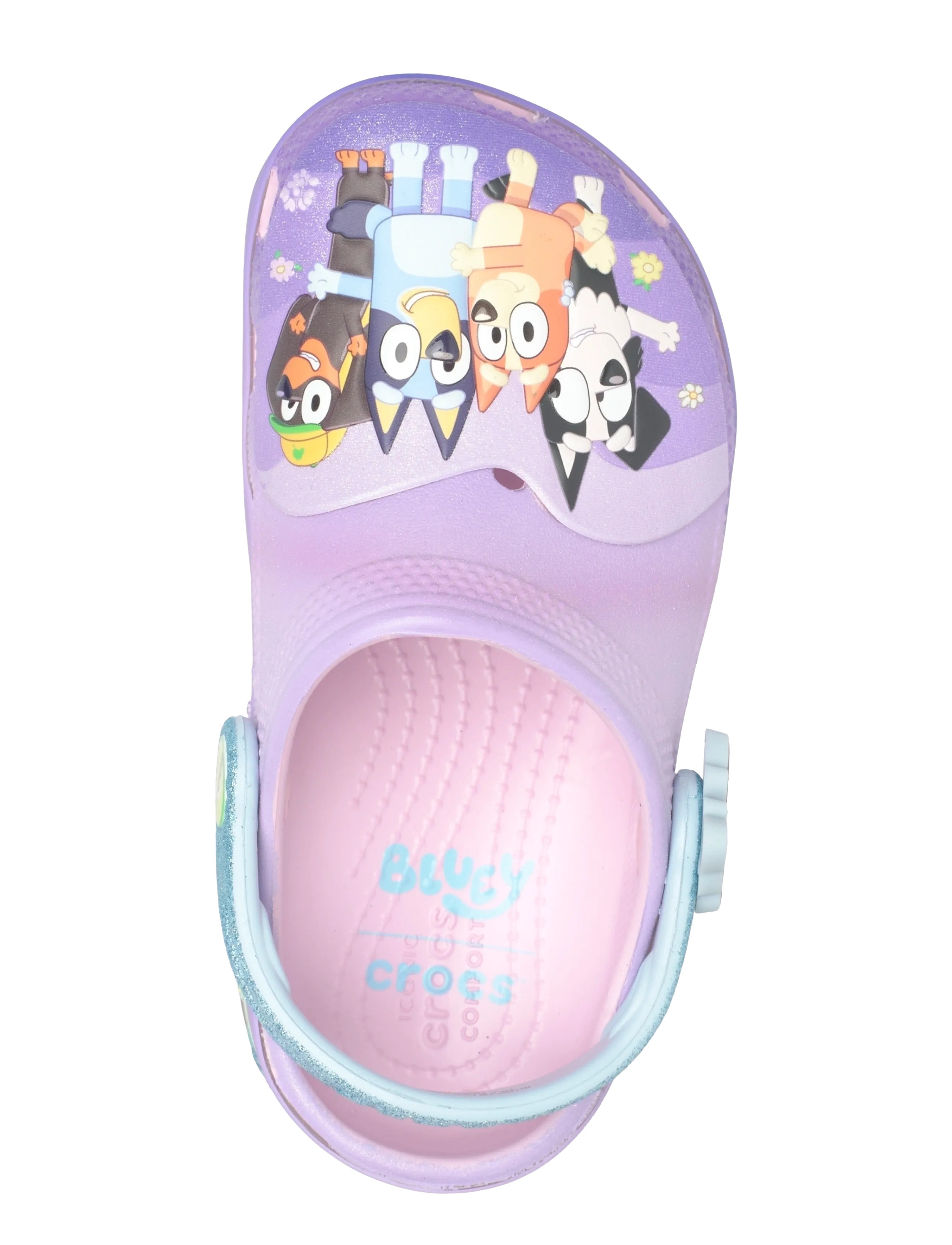 Crocs - Bluey Multi Pink Cls Clg T - clogs - multi - 3