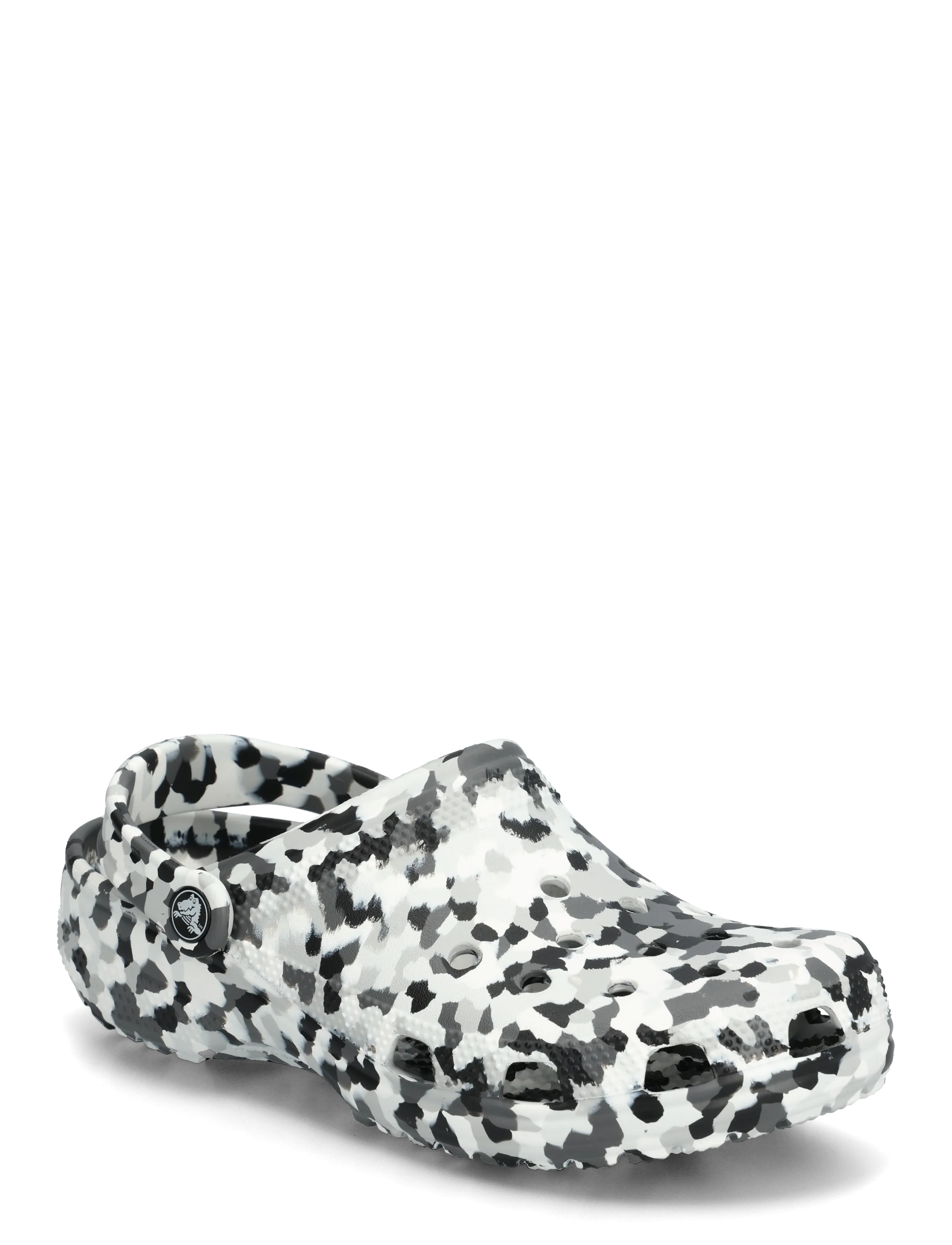 Crocs Classic Confetti Clog - Mules & Clogs - BLACK/WHITE / multi