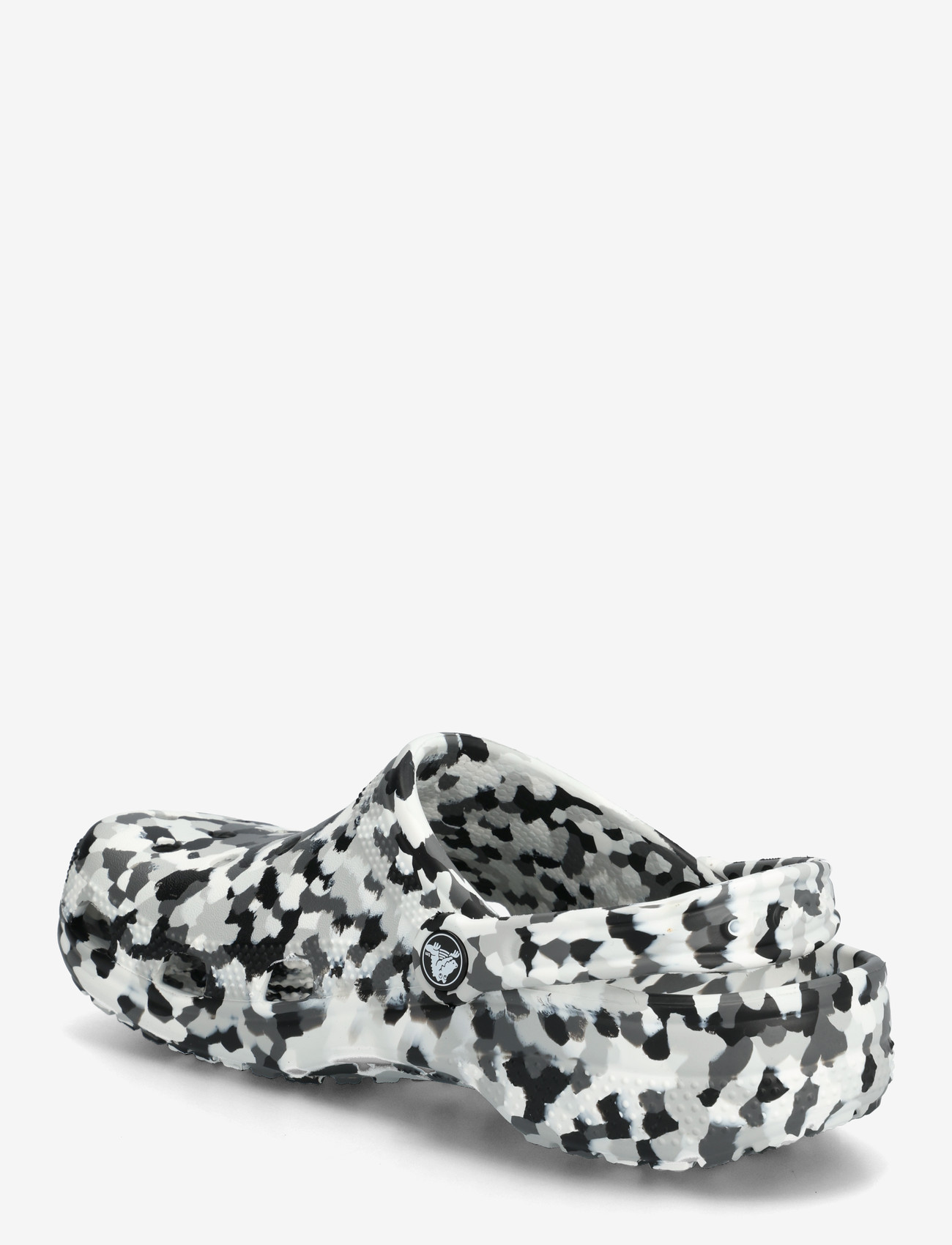 Crocs - Classic Confetti Clog - mules & clogs - black/white - 2
