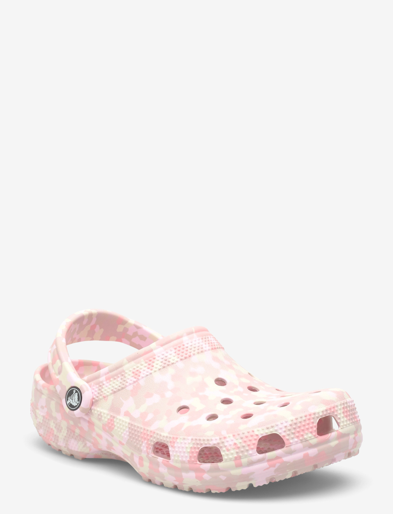 Crocs - Classic Confetti Clog - mules & clogs - pink milk/multi - 0