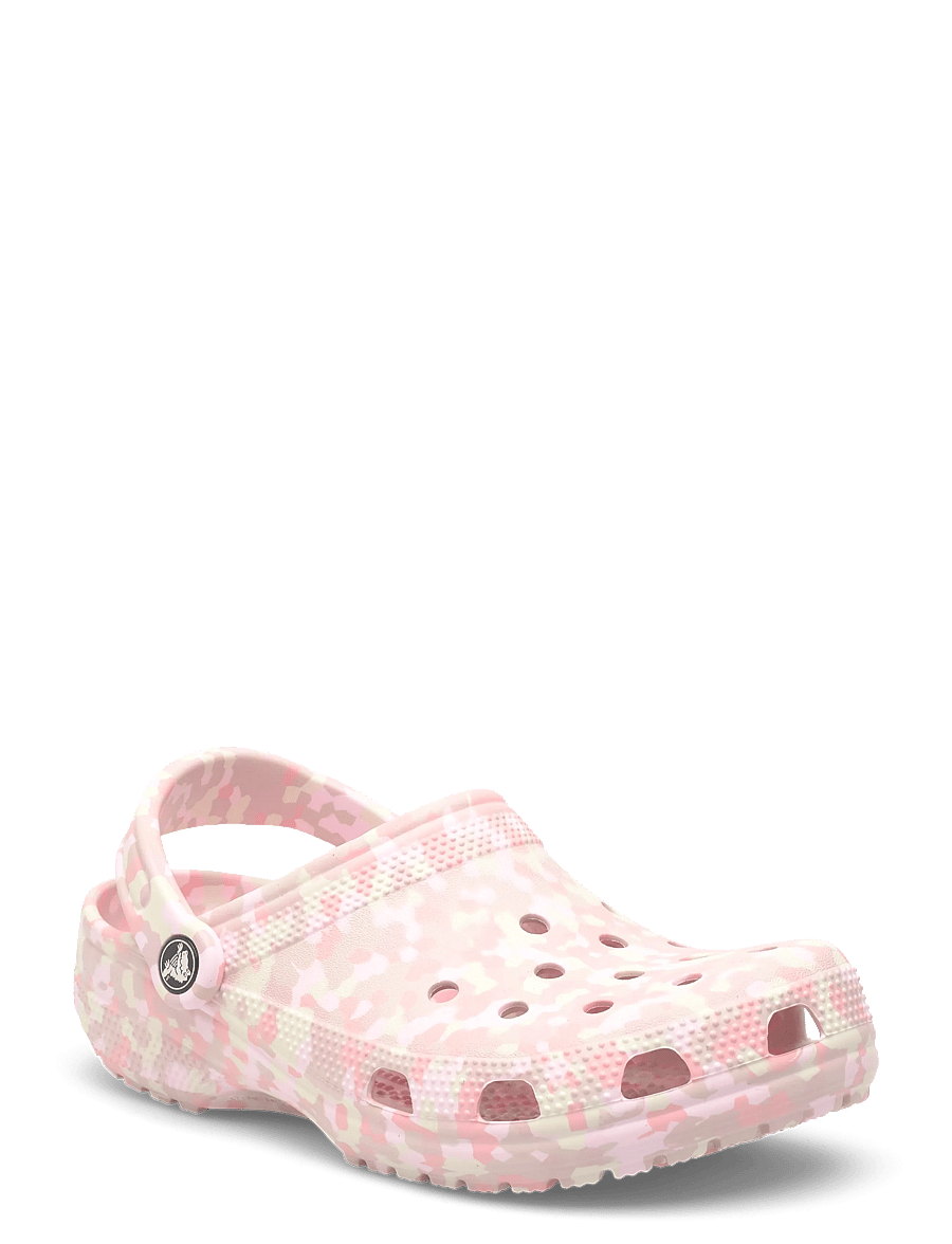 Crocs - Classic Confetti Clog - mules & clogs - pink milk/multi - 0