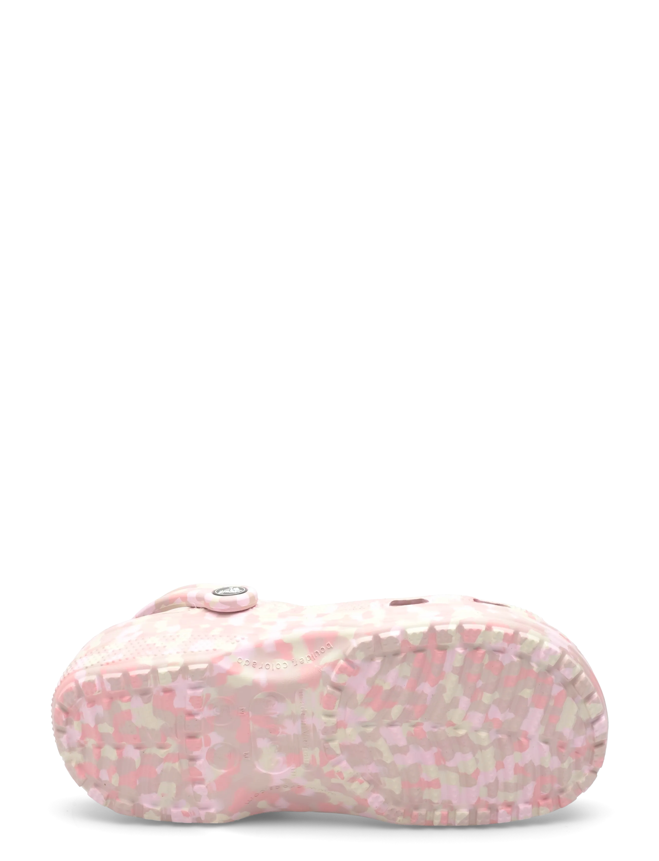 Crocs - Classic Confetti Clog - mules & clogs - pink milk/multi - 4