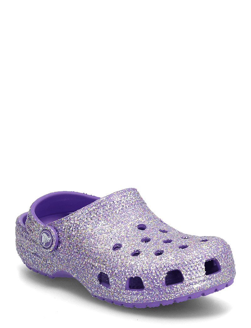 Crocs - Classic Fantasy Glitter Clog K - clogs - purple - 0