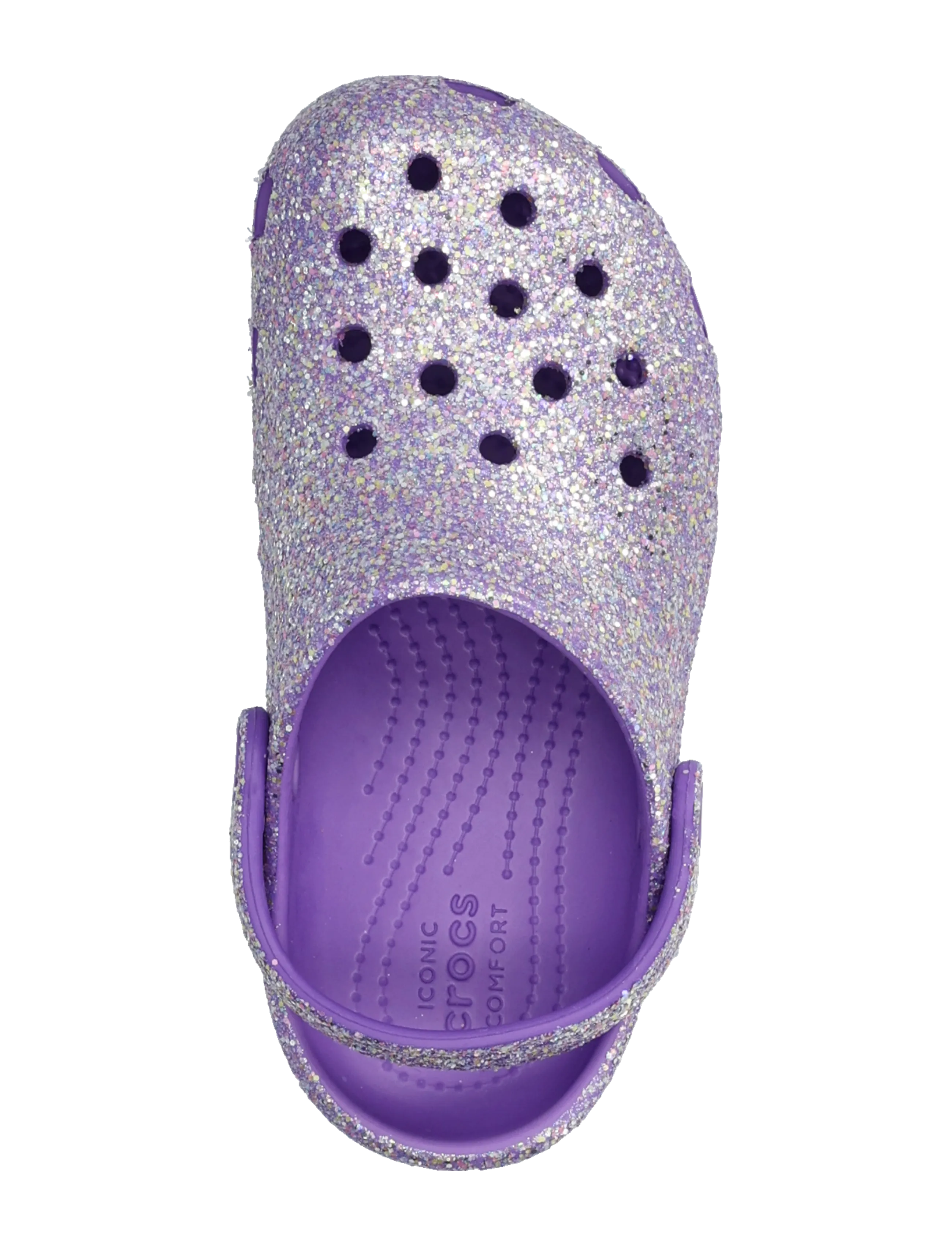 Crocs - Classic Fantasy Glitter Clog K - clogs - purple - 3