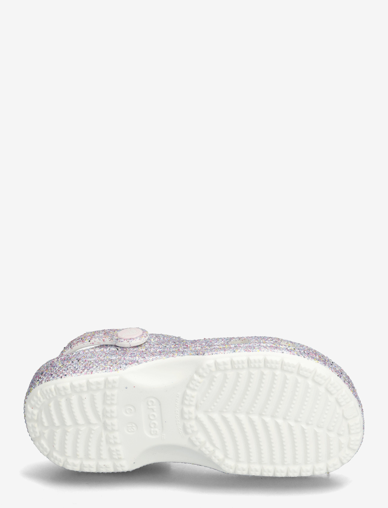 Crocs - Classic Fantasy Glitter Clog K - clogs - white - 4