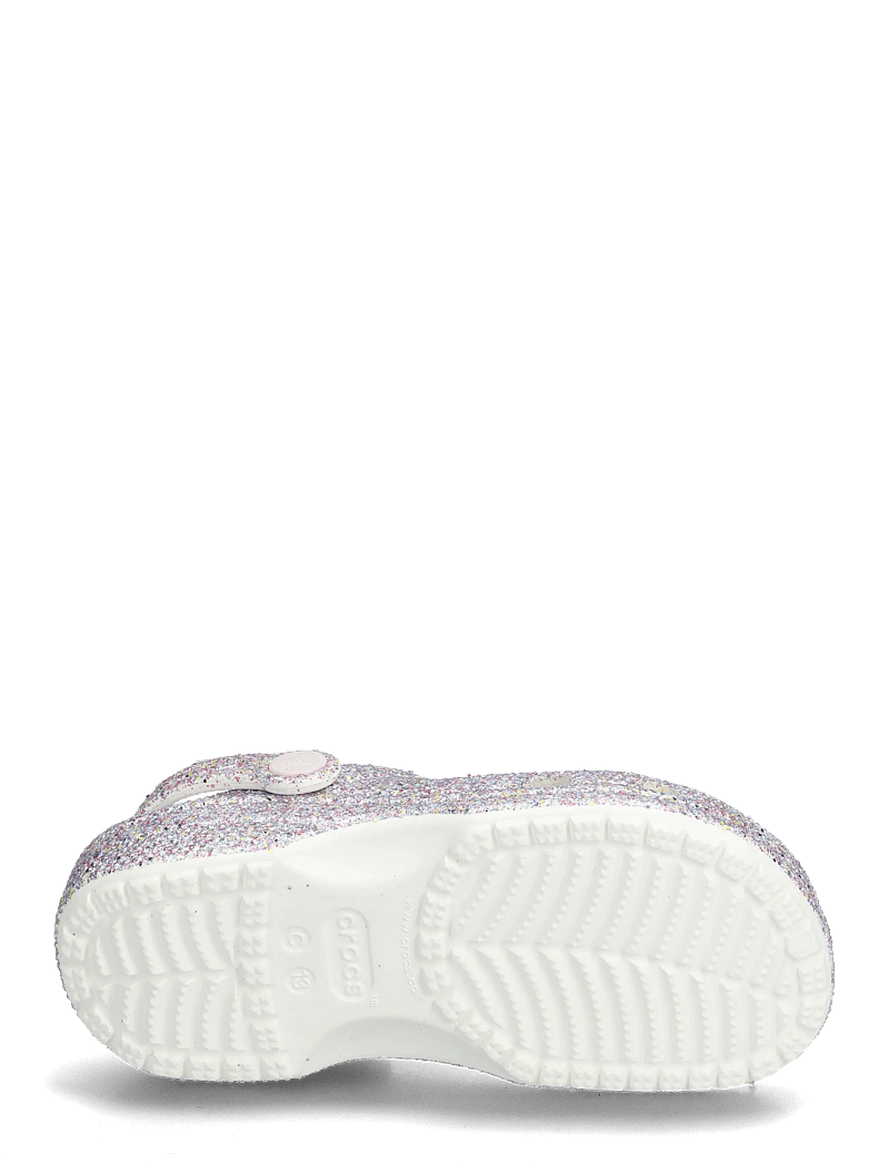Crocs - Classic Fantasy Glitter Clog K - clogs - white - 4