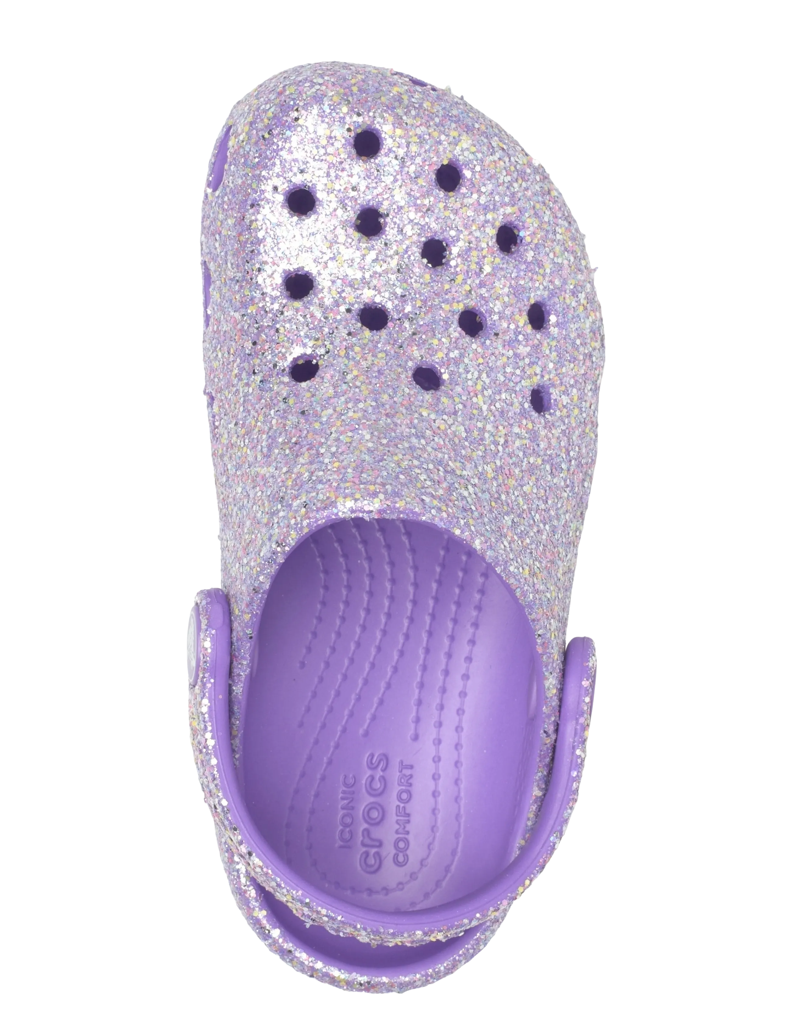 Crocs - Classic Fantasy Glitter Clog T - clogs - purple - 3