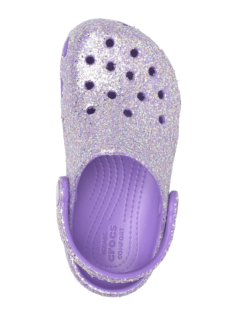 Crocs - Classic Fantasy Glitter Clog T - kotad - purple - 3