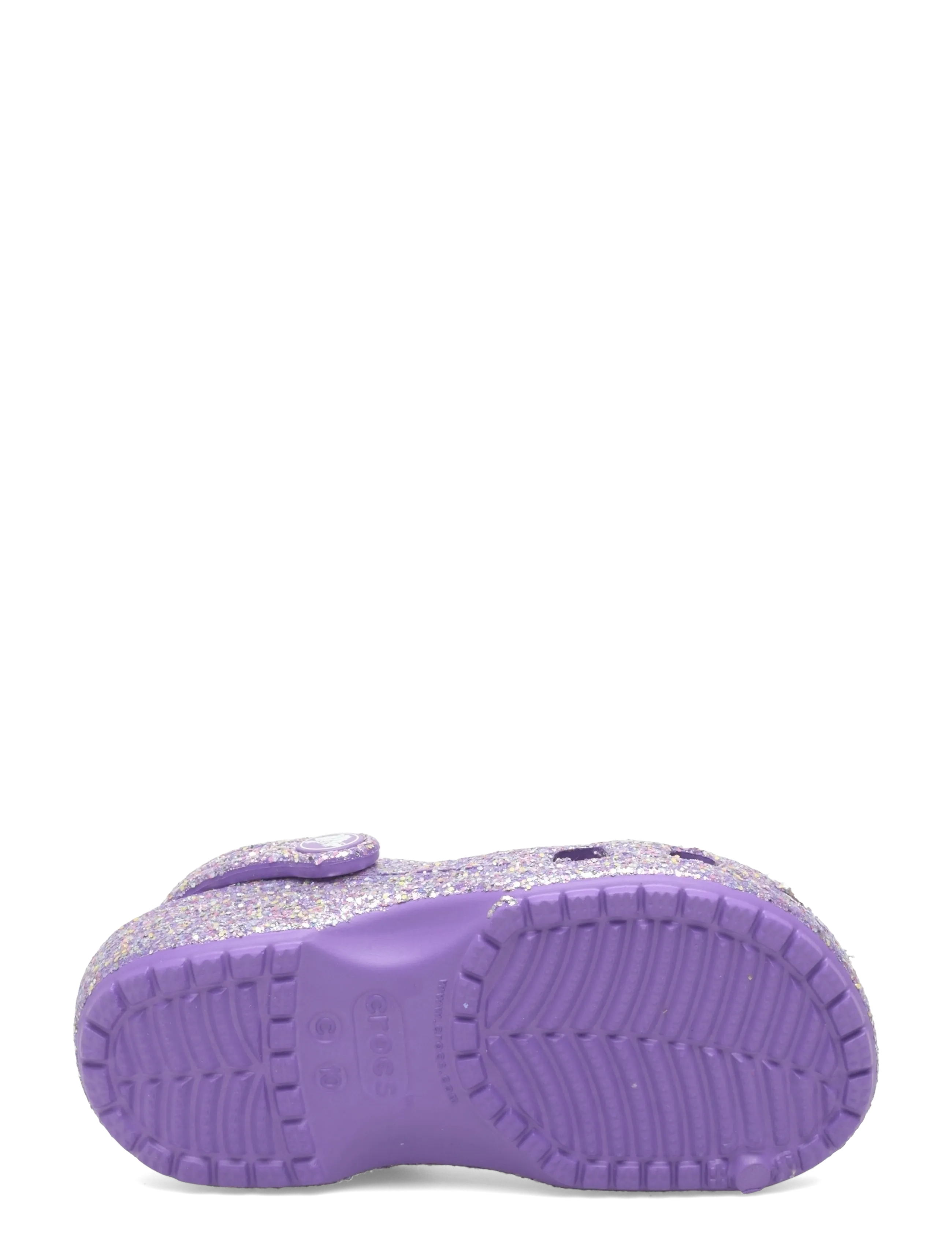 Crocs - Classic Fantasy Glitter Clog T - clogs - purple - 4