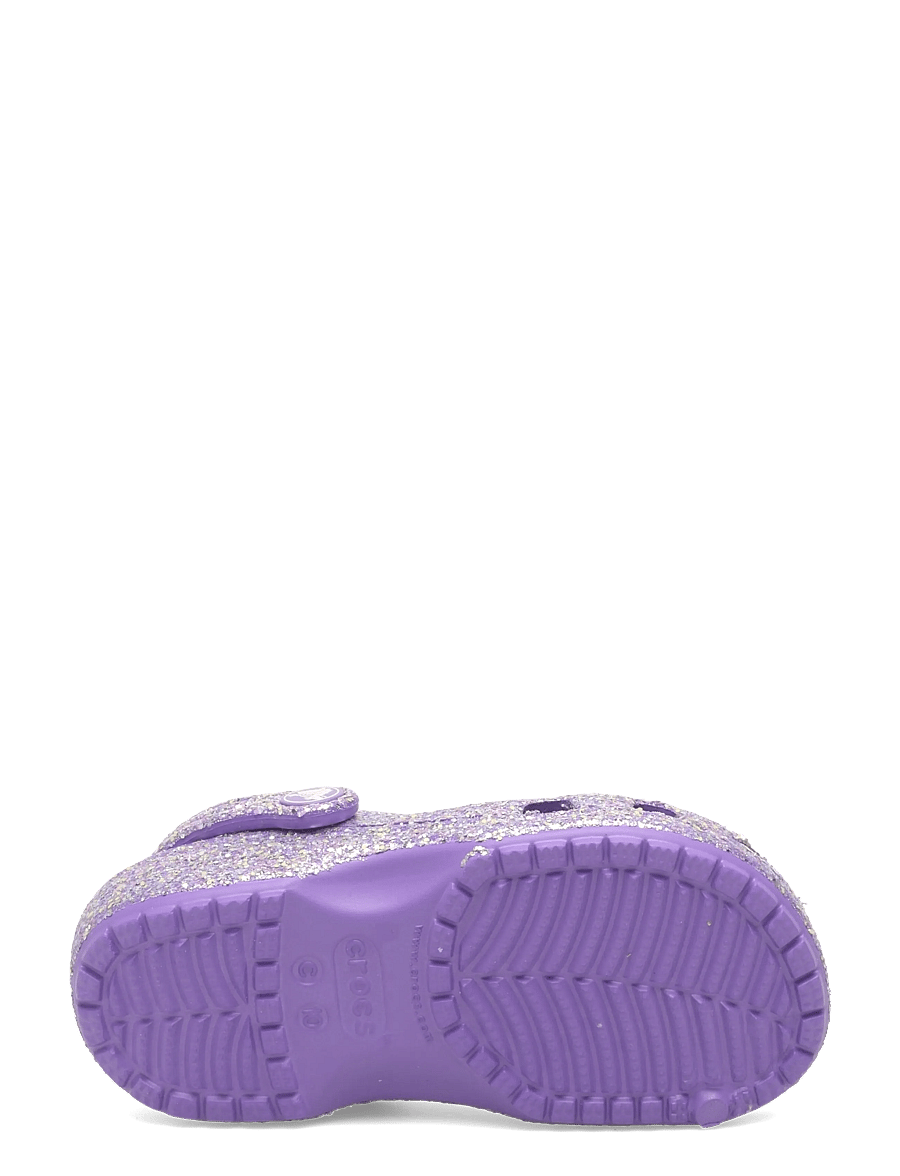 Crocs - Classic Fantasy Glitter Clog T - kotad - purple - 4