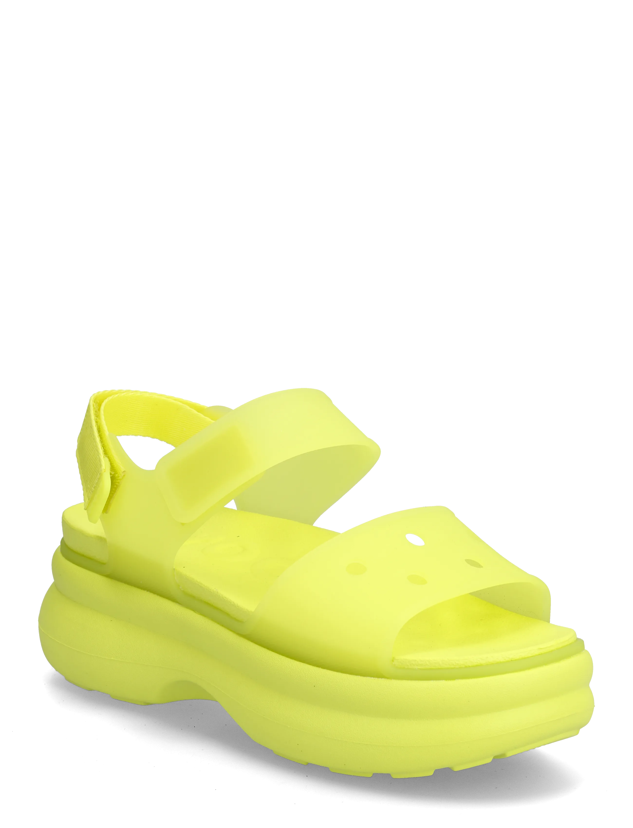 CROCS Soho Frosted Y Strap Sandale Gelb - 39/40 - Damen
