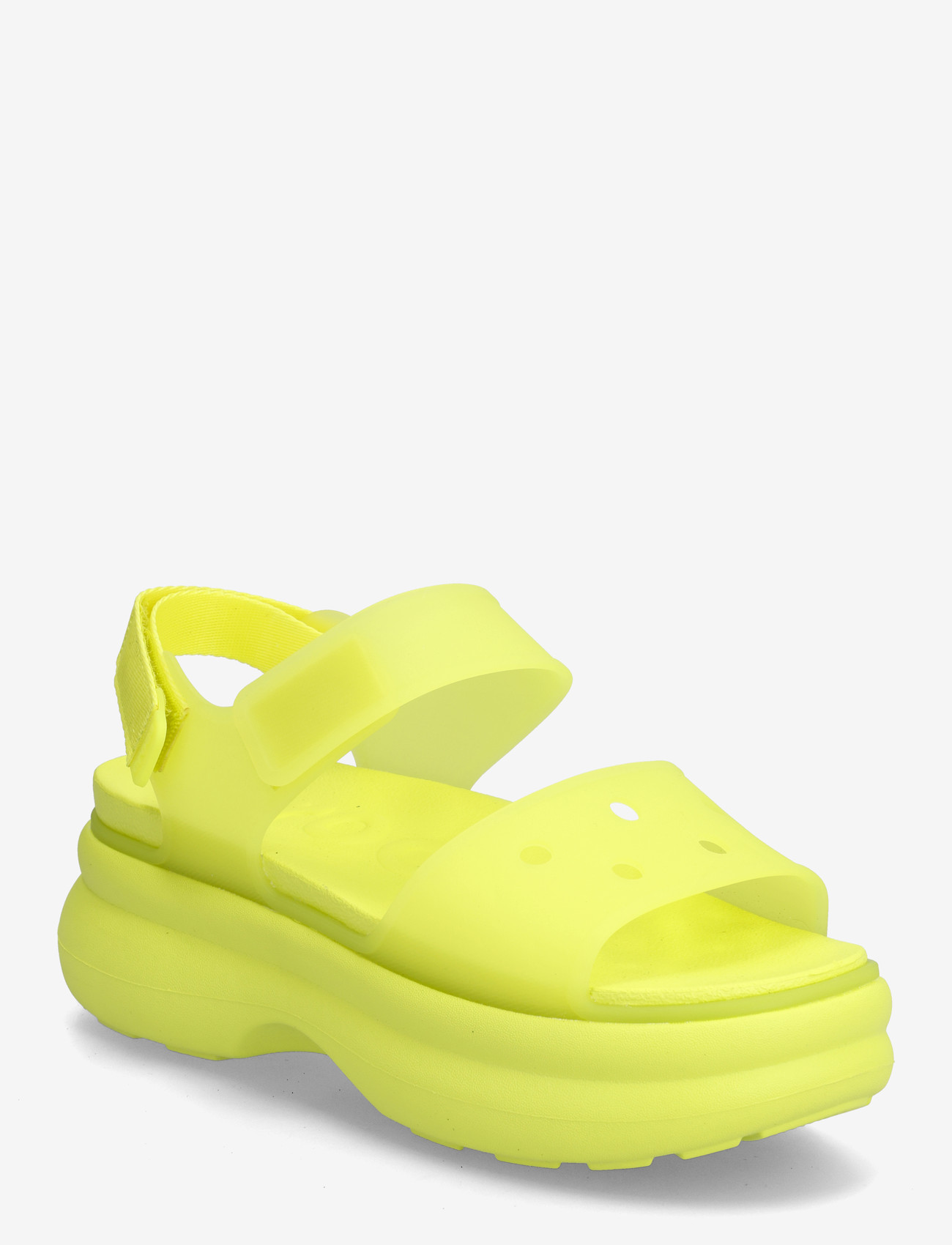 Crocs - Soho Frosted Y Strap Sandal - platformsandaler - citrus - 0
