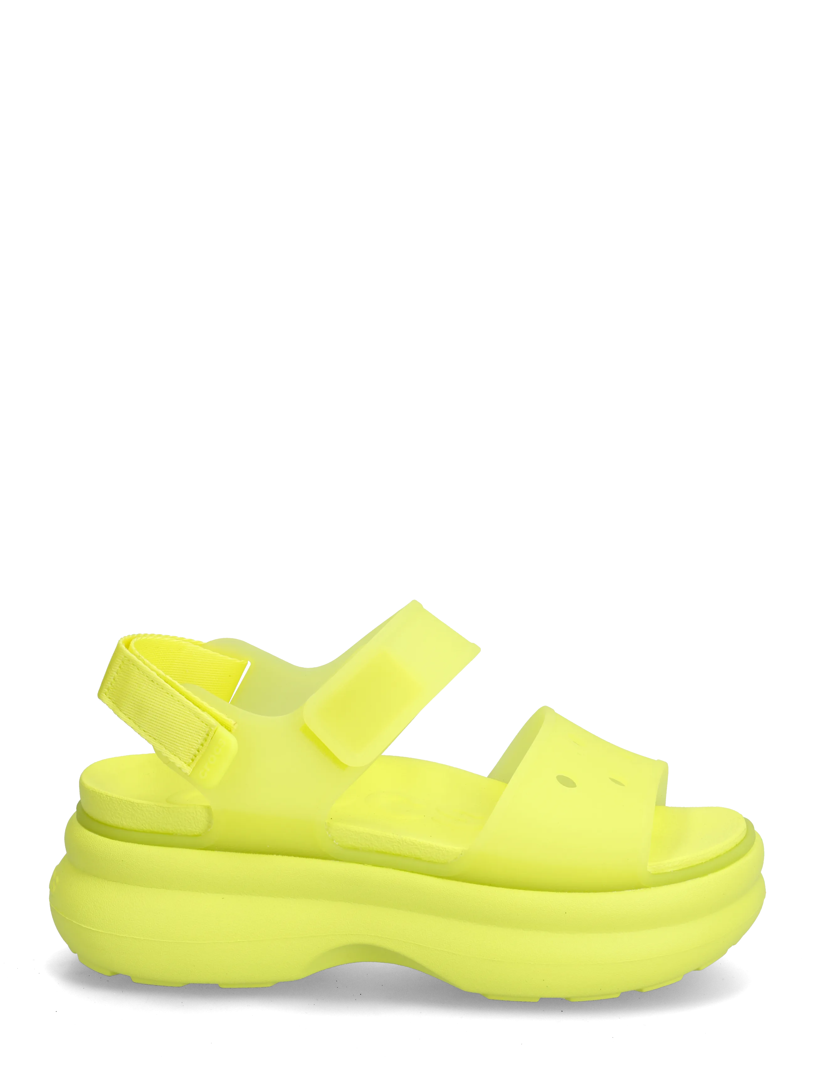 Crocs - Soho Frosted Y Strap Sandal - platvorm sandaalid - citrus - 1