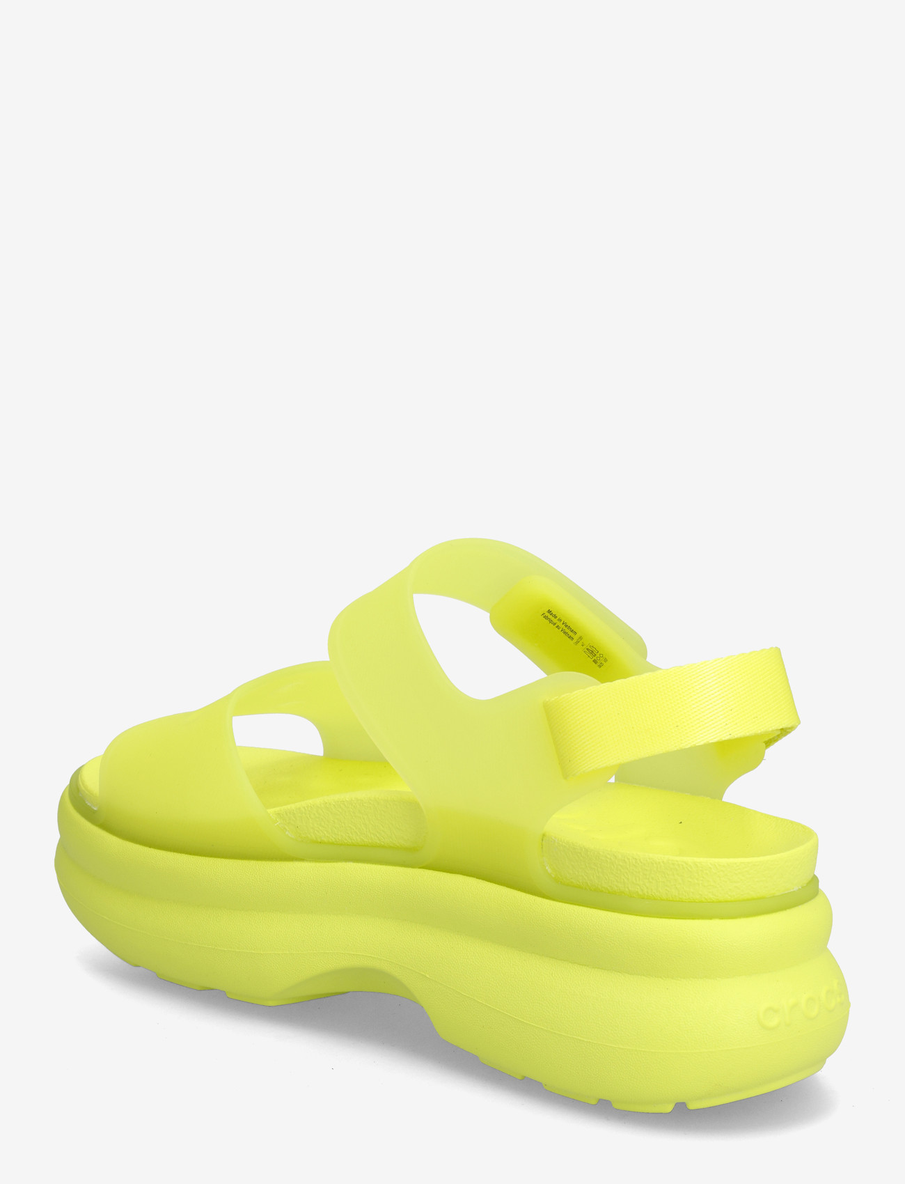 Crocs - Soho Frosted Y Strap Sandal - platformsandaler - citrus - 2
