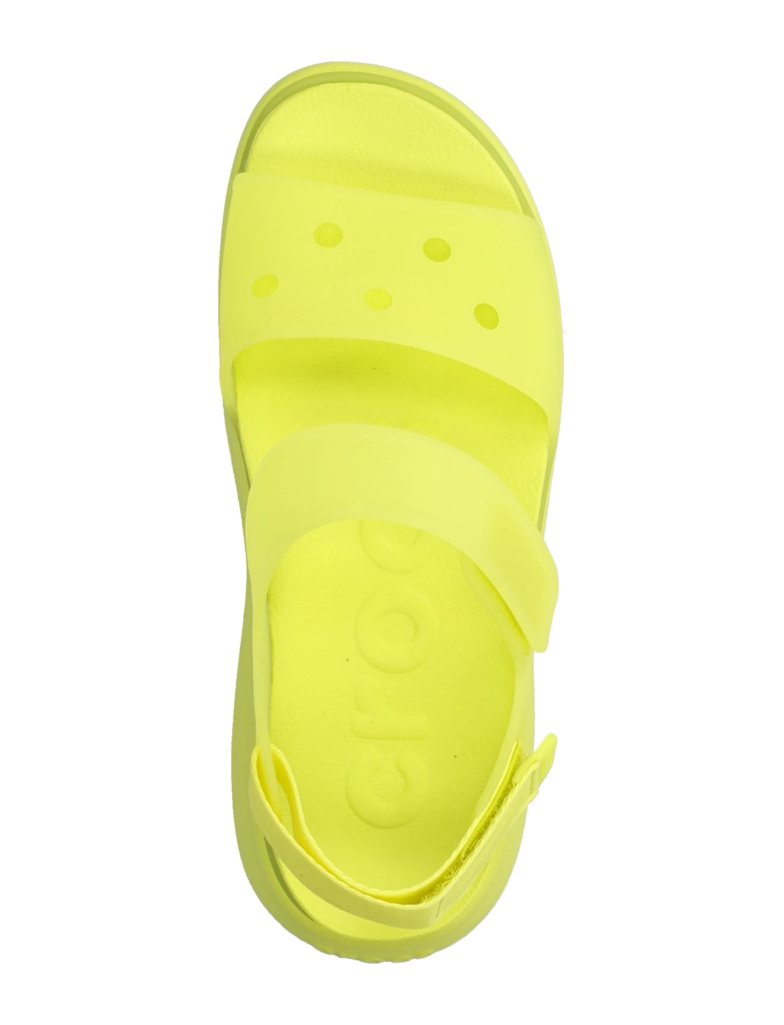 Crocs - Soho Frosted Y Strap Sandal - platvorm sandaalid - citrus - 3