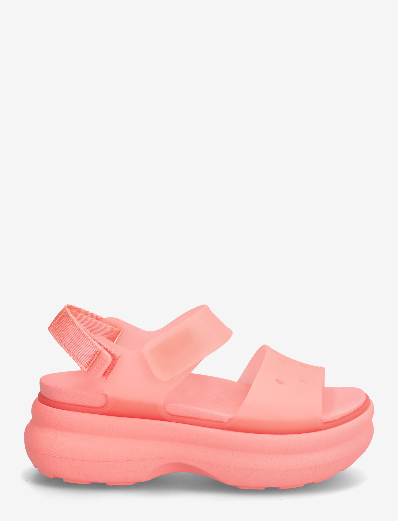 Crocs - Soho Frosted Y Strap Sandal - platform sandals - guava - 2