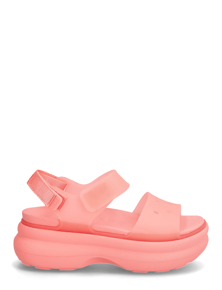 Crocs - Soho Frosted Y Strap Sandal - platvorm-sandaalid - guava - 2