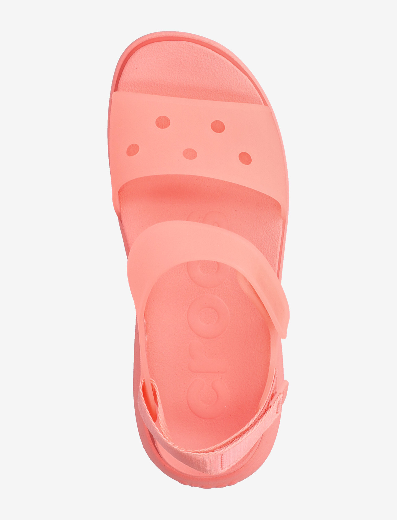 Crocs - Soho Frosted Y Strap Sandal - platform sandals - guava - 3