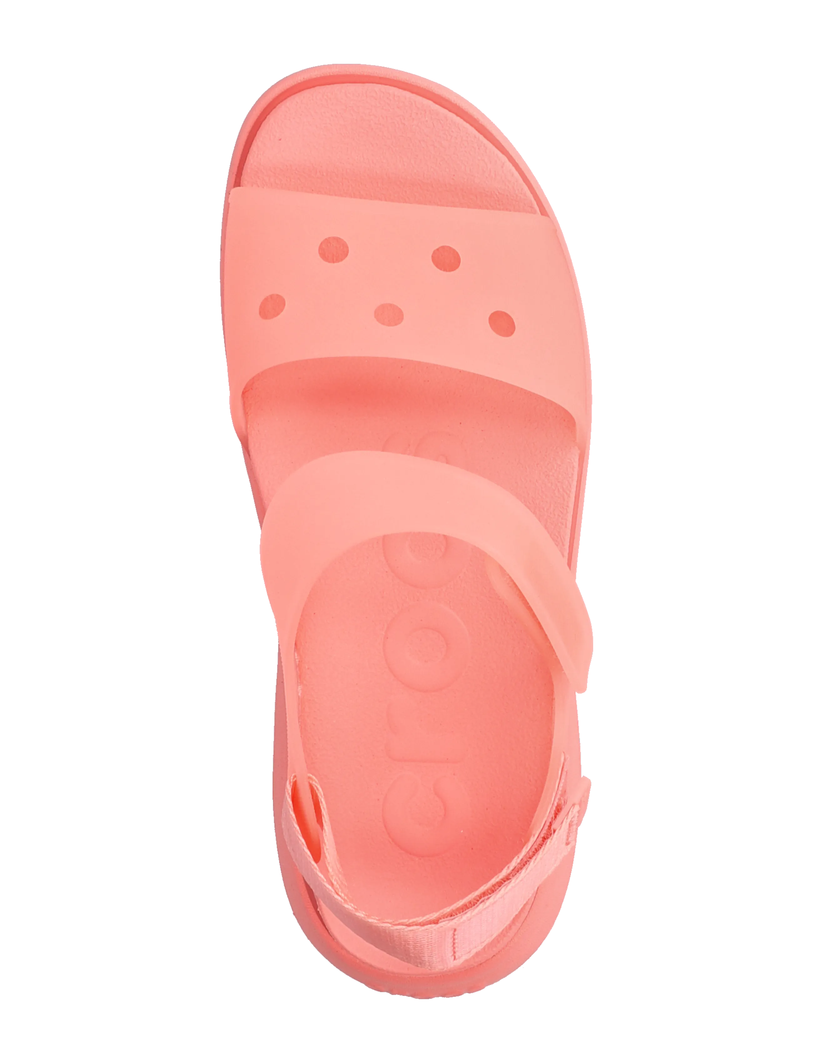 Crocs - Soho Frosted Y Strap Sandal - Þykkbotna sandalar - guava - 3