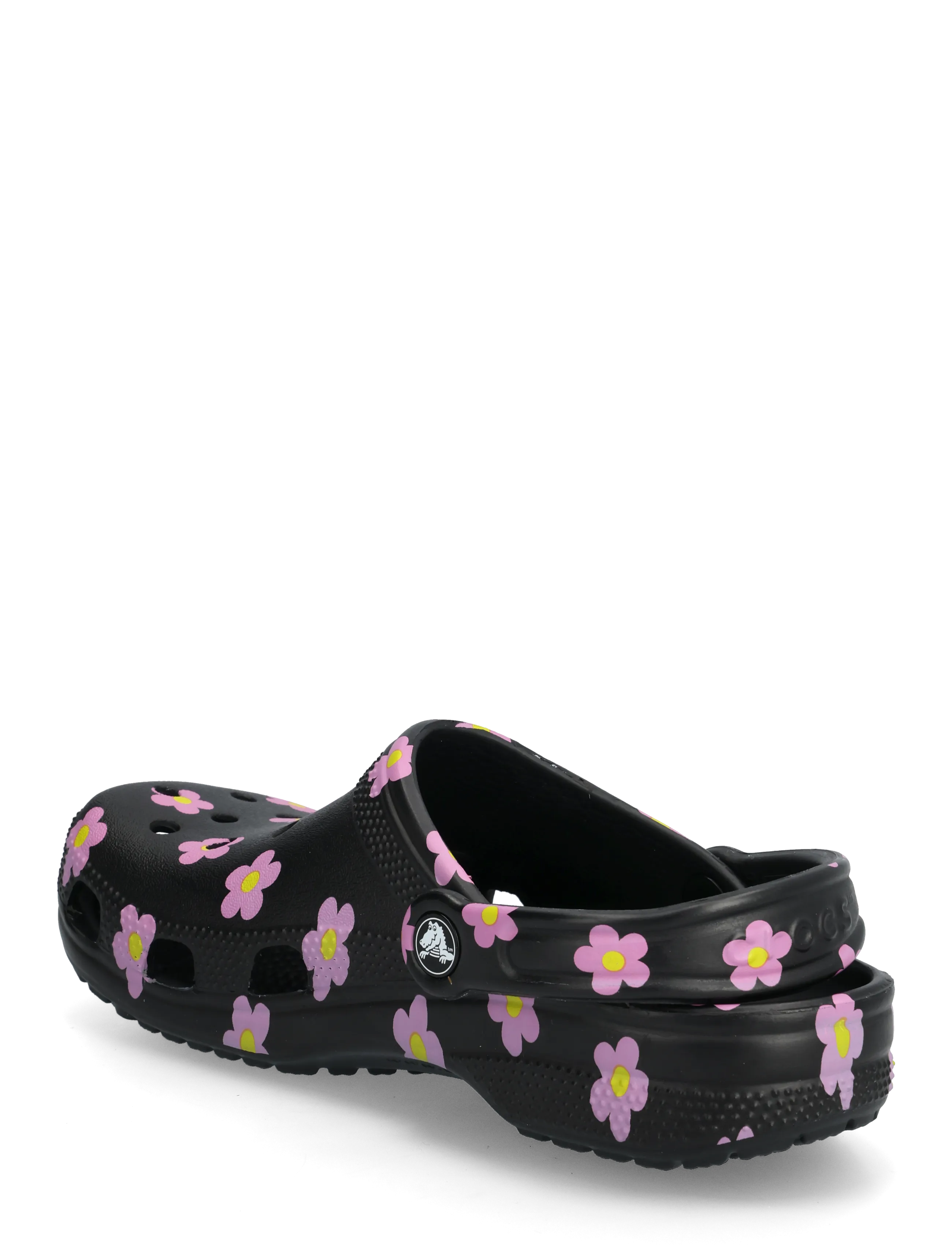 Crocs - Classic Flower Clog - crocksid - black - 2