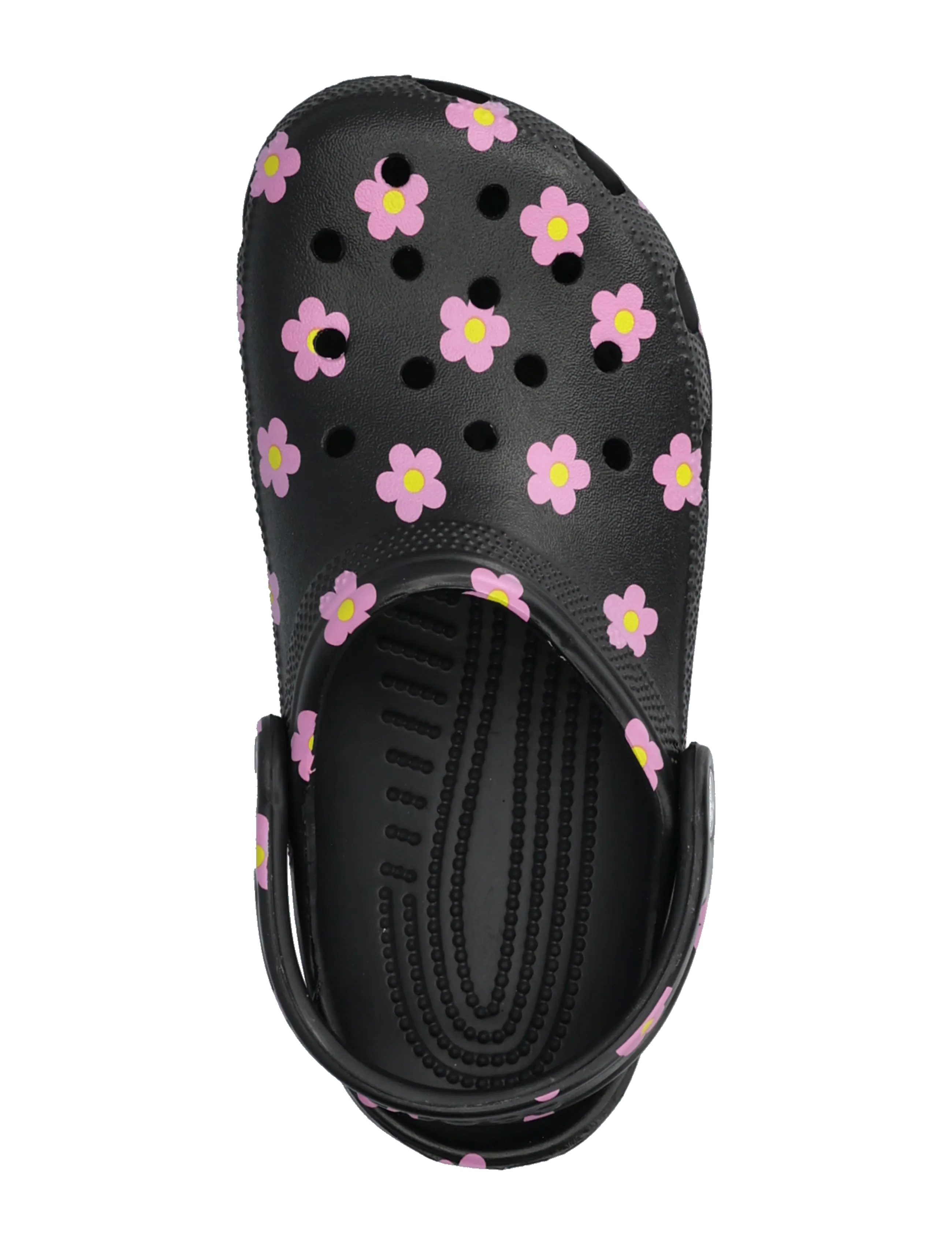 Crocs - Classic Flower Clog - crocksid - black - 3