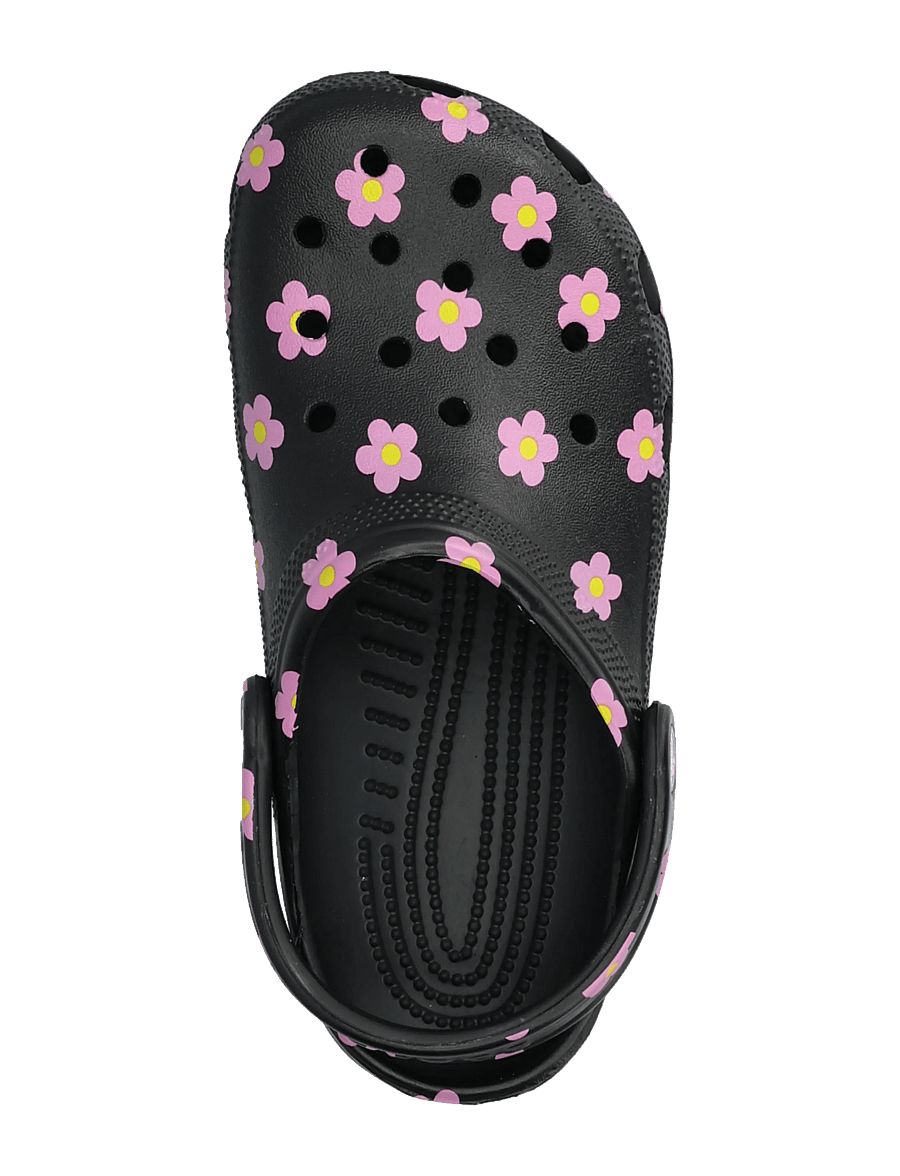 Cdbf Crocs Classic Flower Clog (Black/Svart) - 439 kr | Boozt.com