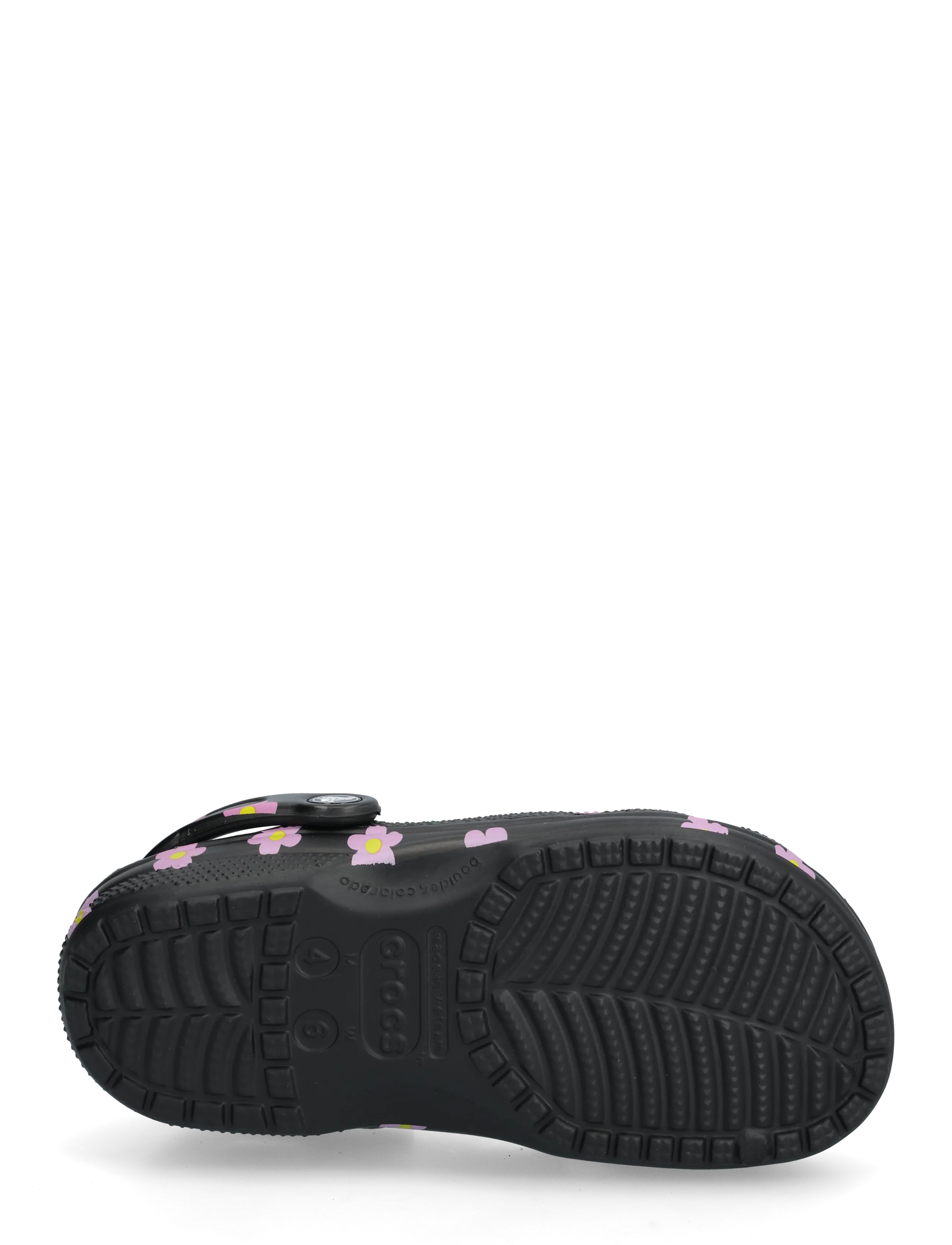 Crocs - Classic Flower Clog - crocksid - black - 4