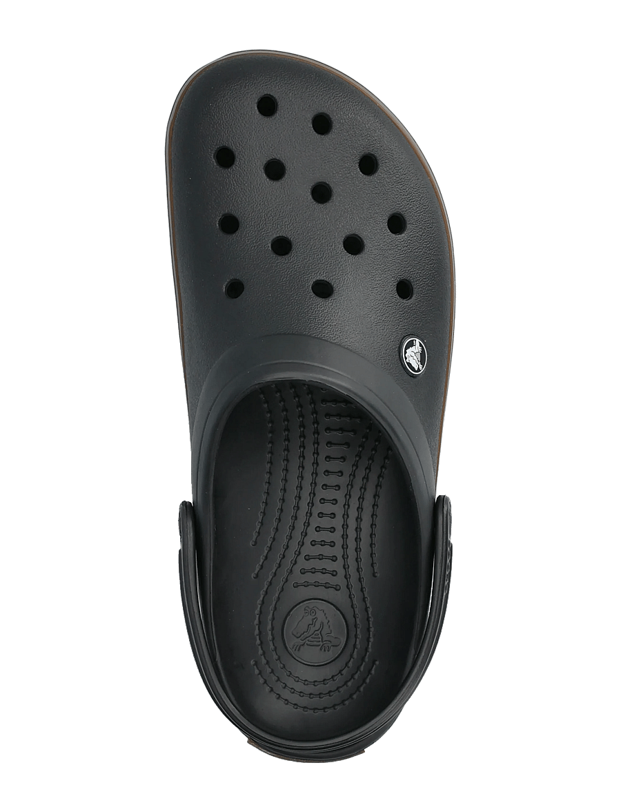Crocs - Crocband Gum Clog - pantoletten & clogs - black - 3