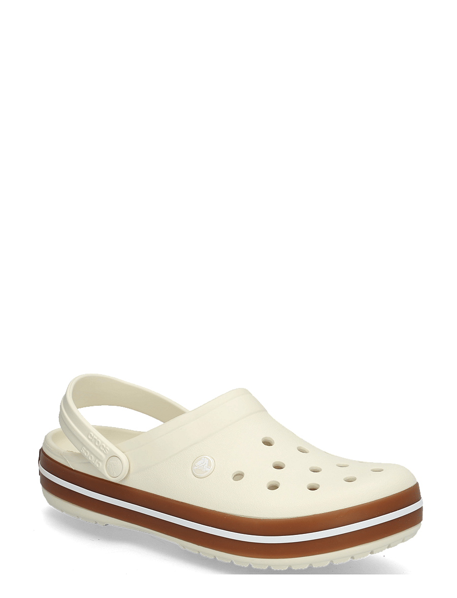 Crocs - Crocband Gum Clog - pantoletten & clogs - summit white - 0