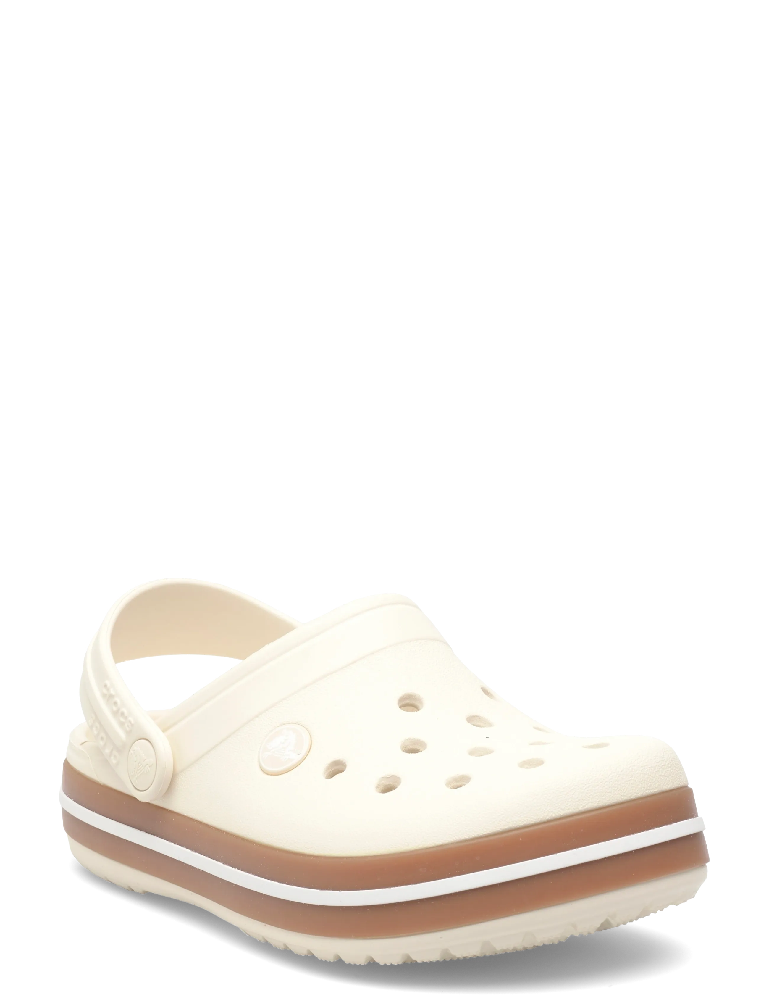 Crocs Crocband Gum Clog K - Clogs - SUMMIT WHITE / cream