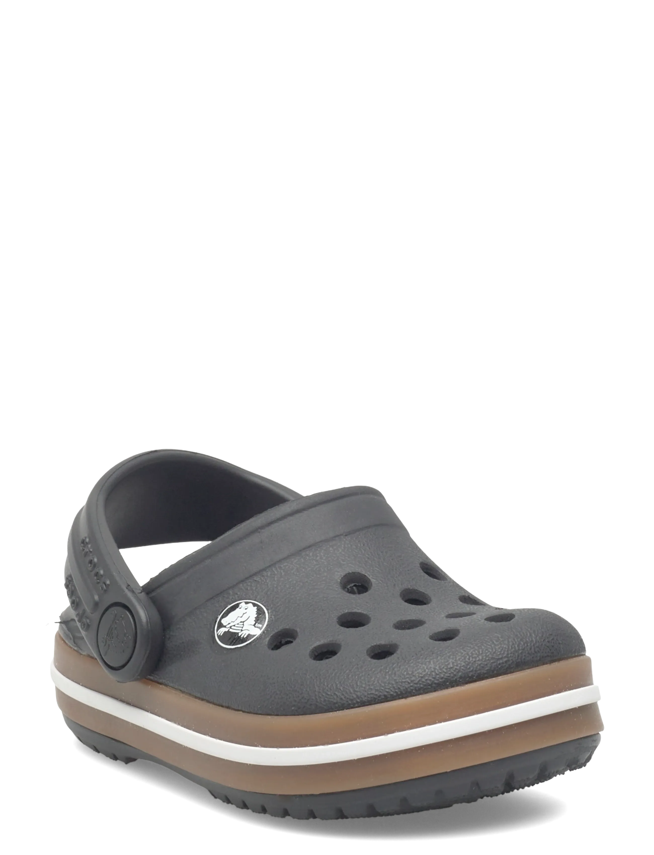 Crocs Crocband Gum Clog T - Clogs - BLACK / black