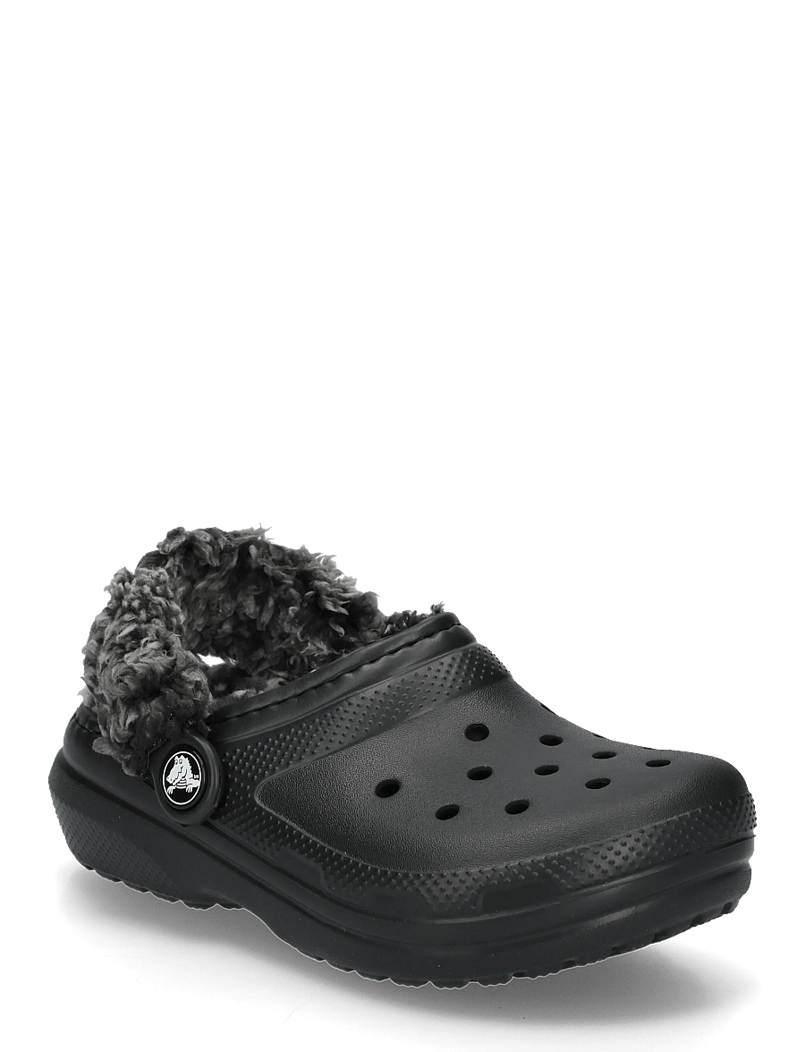 Crocs - Classic Fleece Lined Clog K - clogs - black - 0