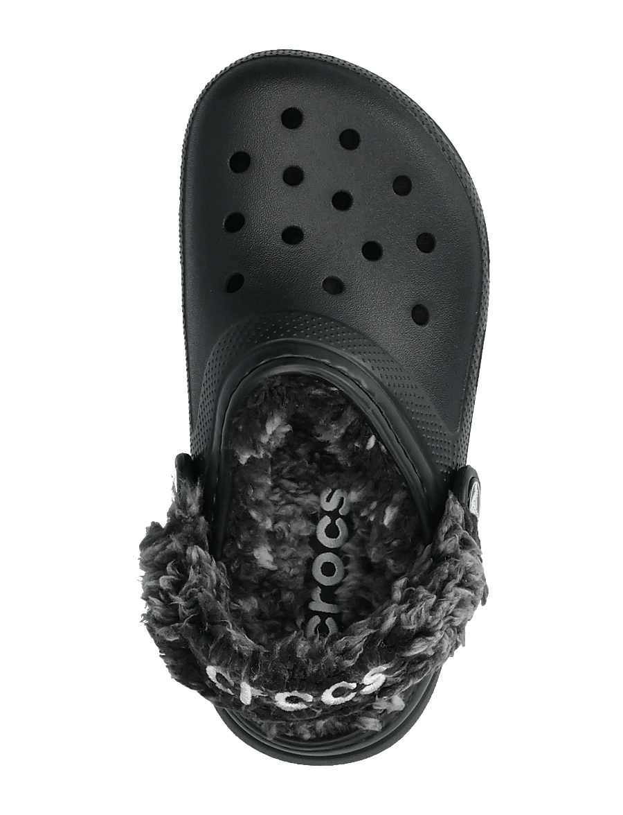 Crocs - Classic Fleece Lined Clog K - clogs - black - 3