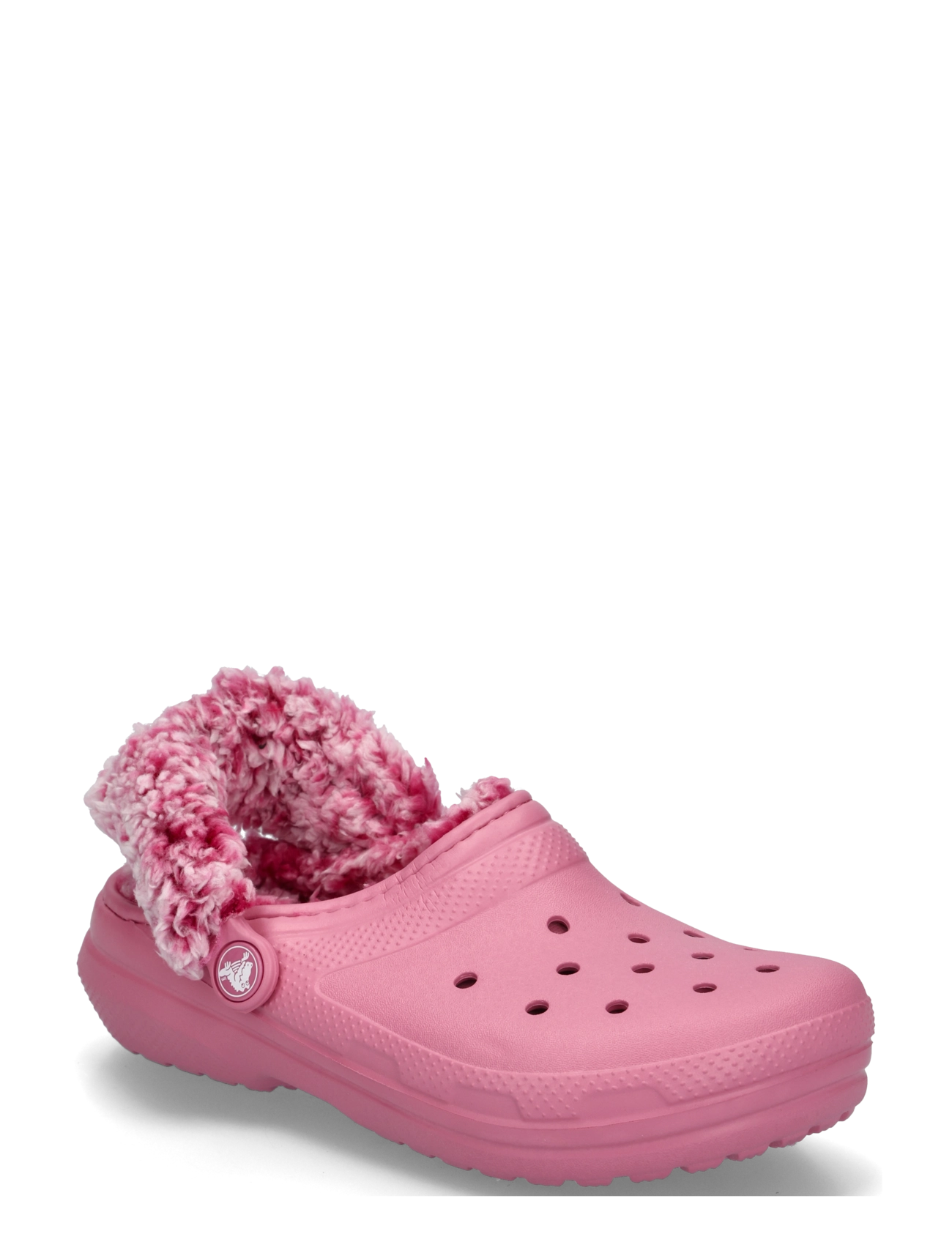 Crocs Classic Fleece Lined Clog K - Jalanõud - QUIET ROSE / pink/rose
