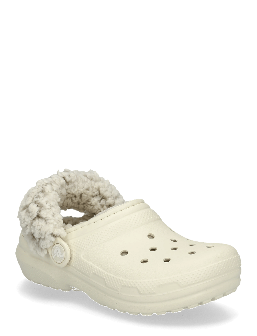 Crocs - Classic Fleece Lined Clog K - clogs - summit white - 0