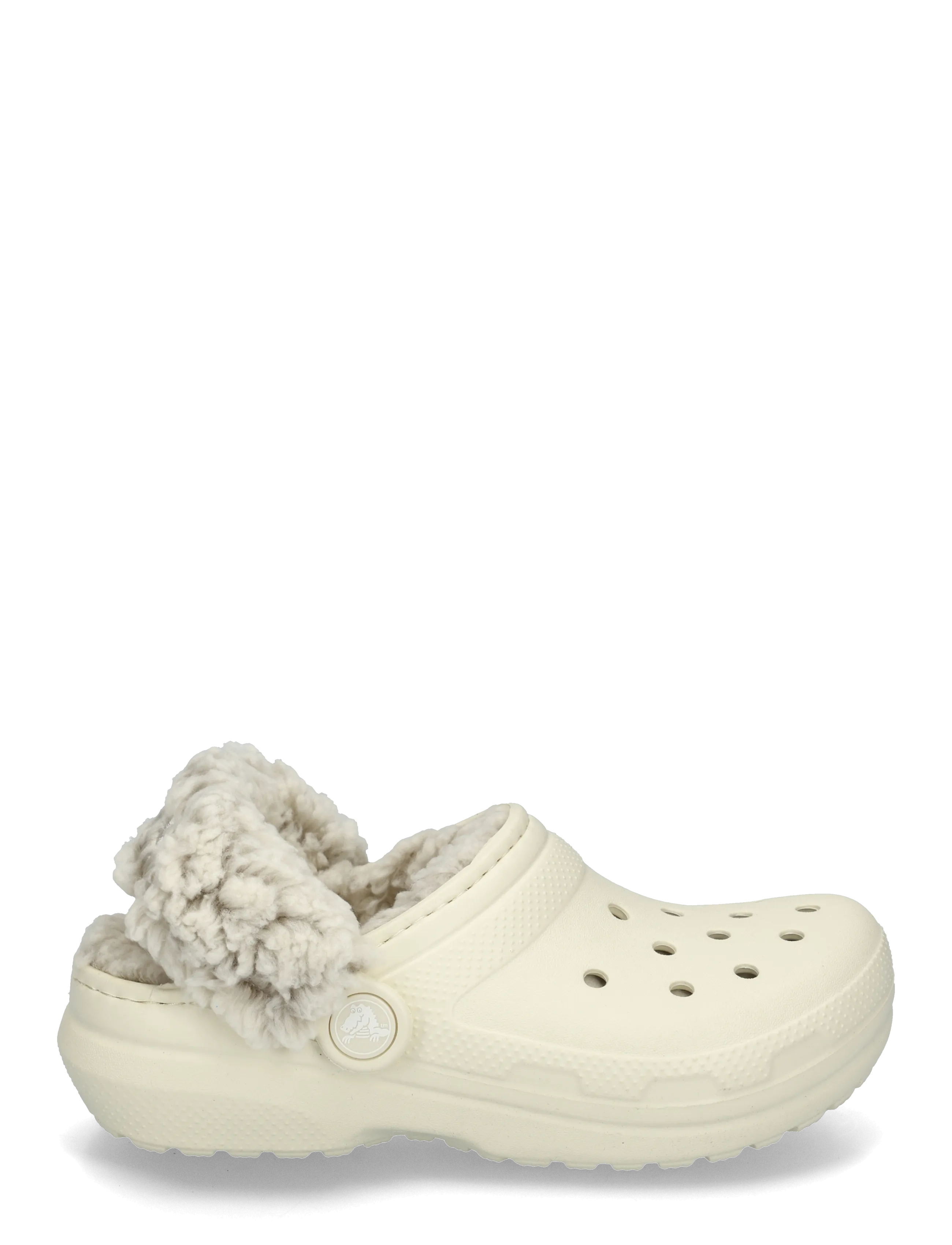 Crocs - Classic Fleece Lined Clog K - clogs - summit white - 2