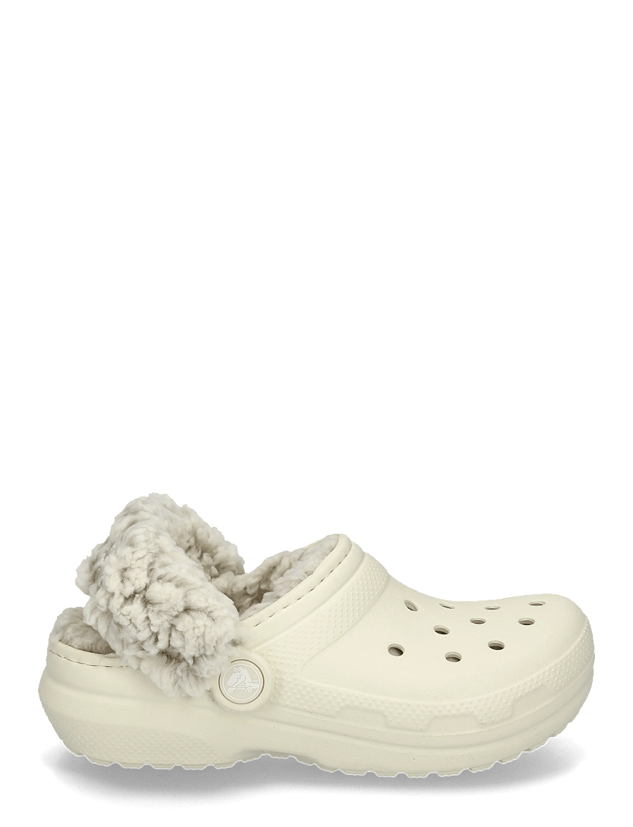 Crocs - Classic Fleece Lined Clog K - clogs - summit white - 2