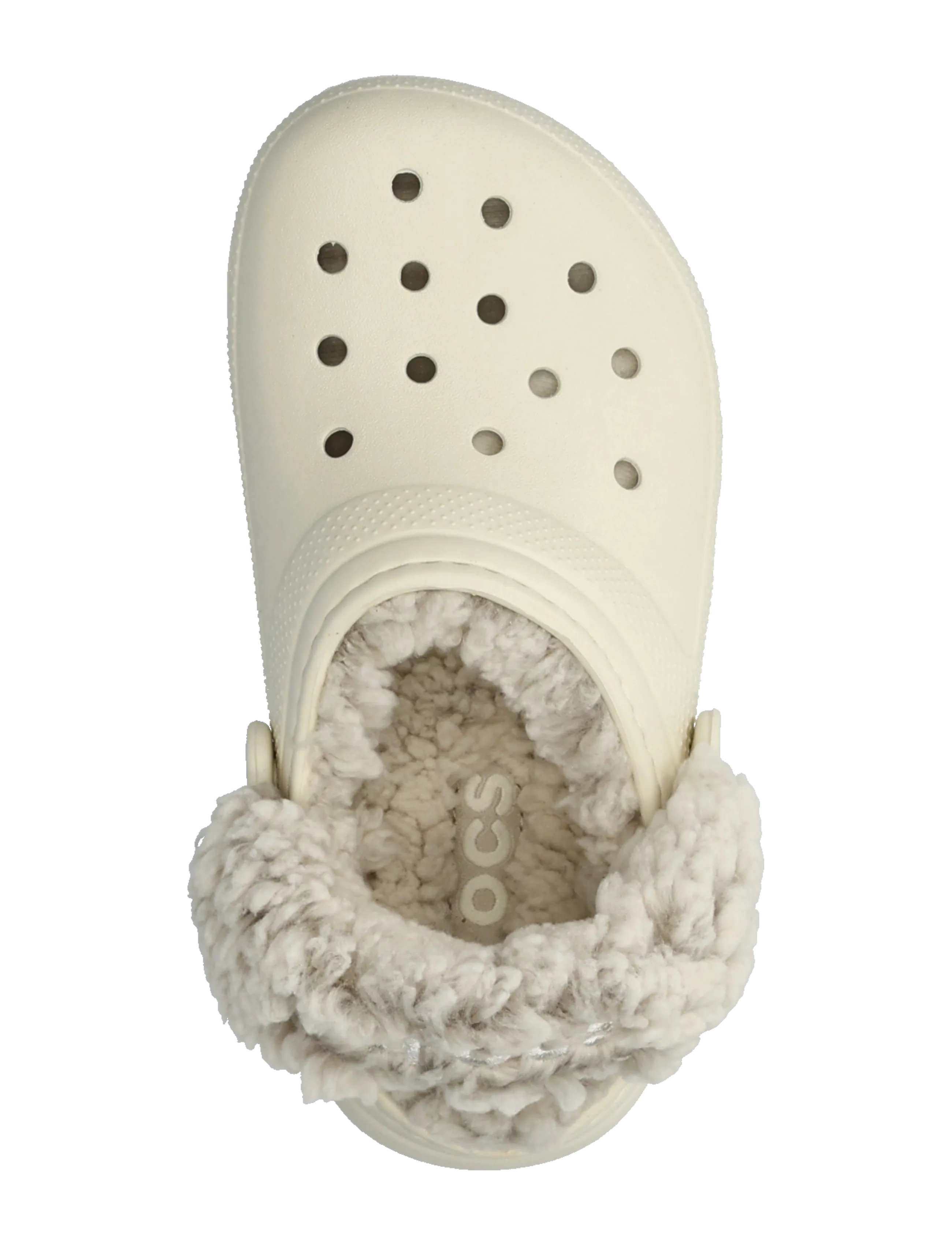 Crocs - Classic Fleece Lined Clog K - clogs - summit white - 3
