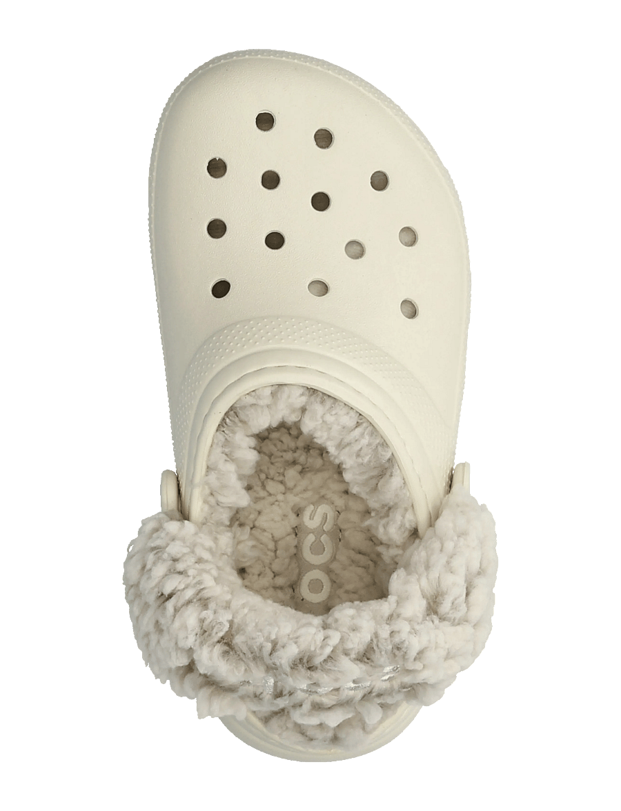 Crocs - Classic Fleece Lined Clog K - clogs - summit white - 3