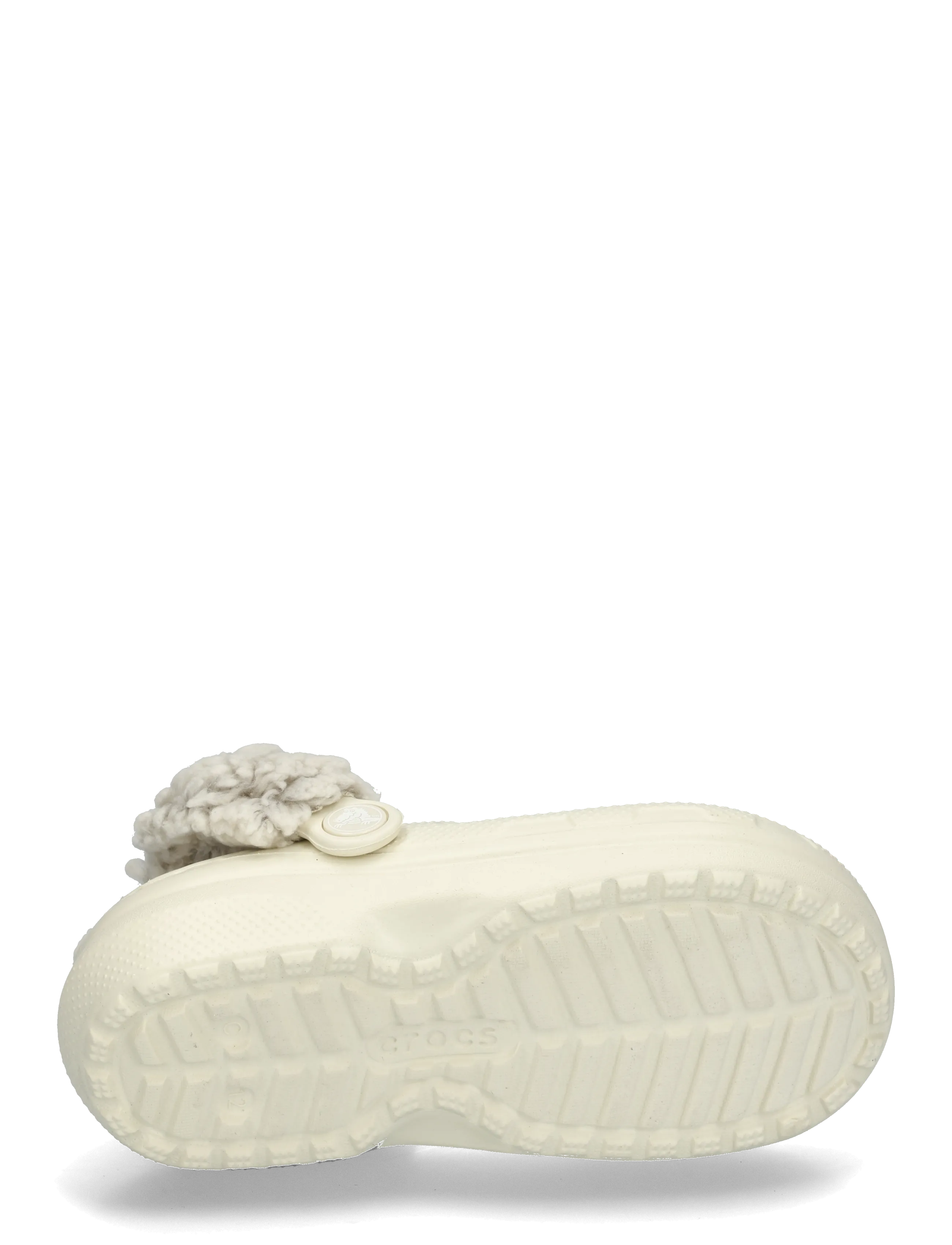 Crocs - Classic Fleece Lined Clog K - clogs - summit white - 4