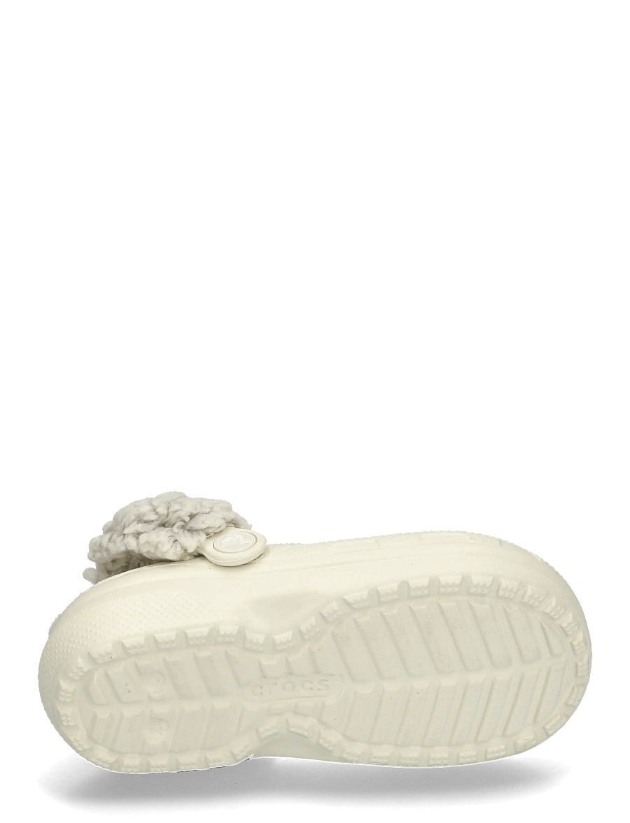Crocs - Classic Fleece Lined Clog K - clogs - summit white - 4