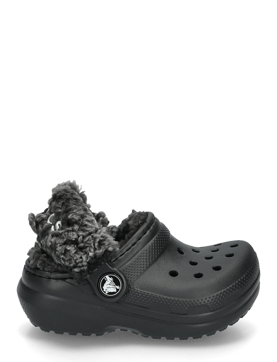 Crocs - Classic Fleece Lined Clog T - clogs - black - 2
