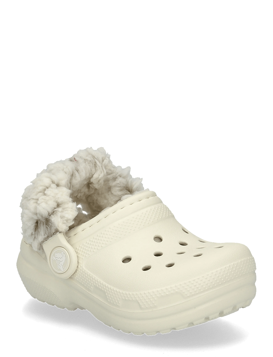 Crocs - Classic Fleece Lined Clog T - clogs - summit white - 0