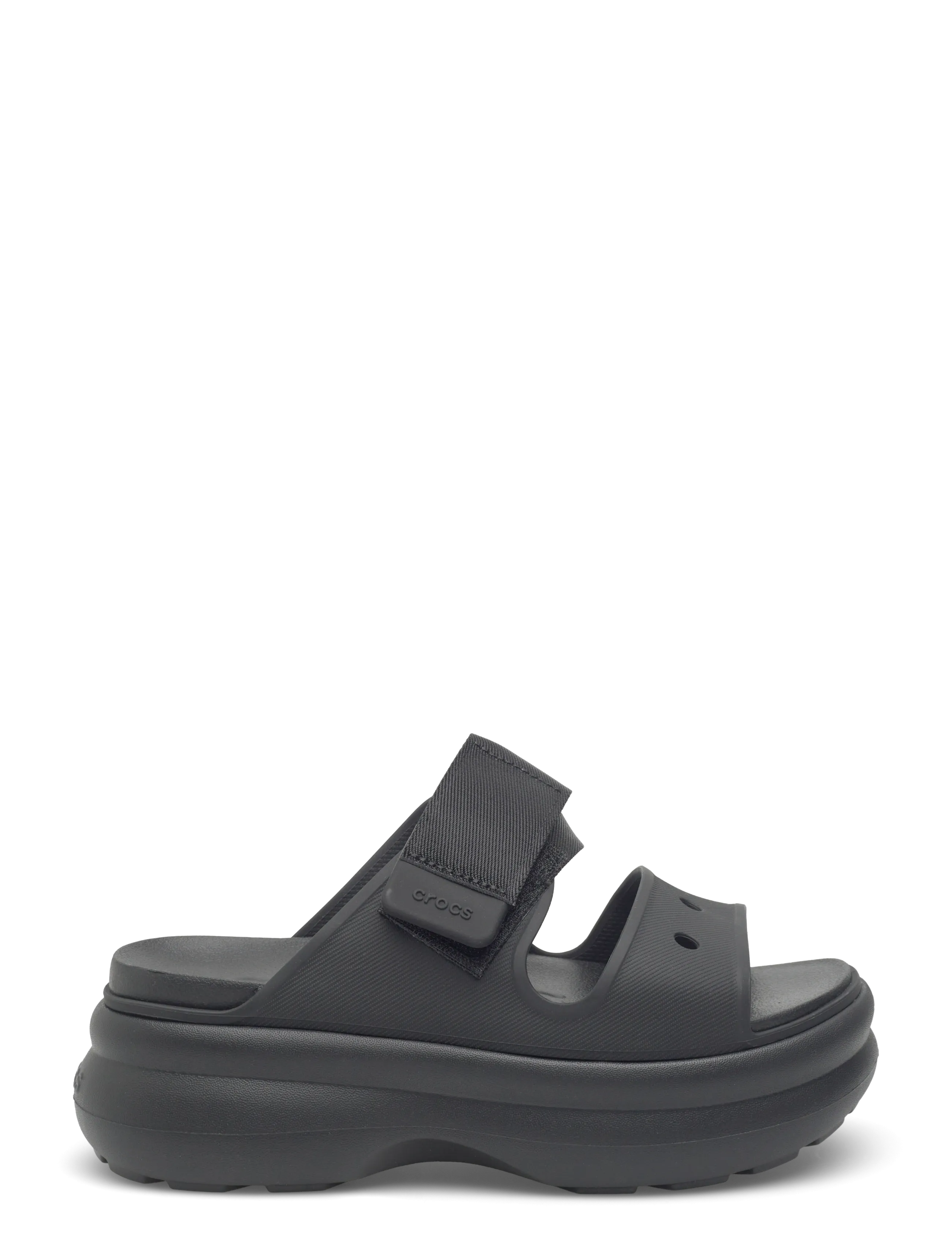 Crocs - Soho Two Strap Sandal - platformsandaler - black - 1
