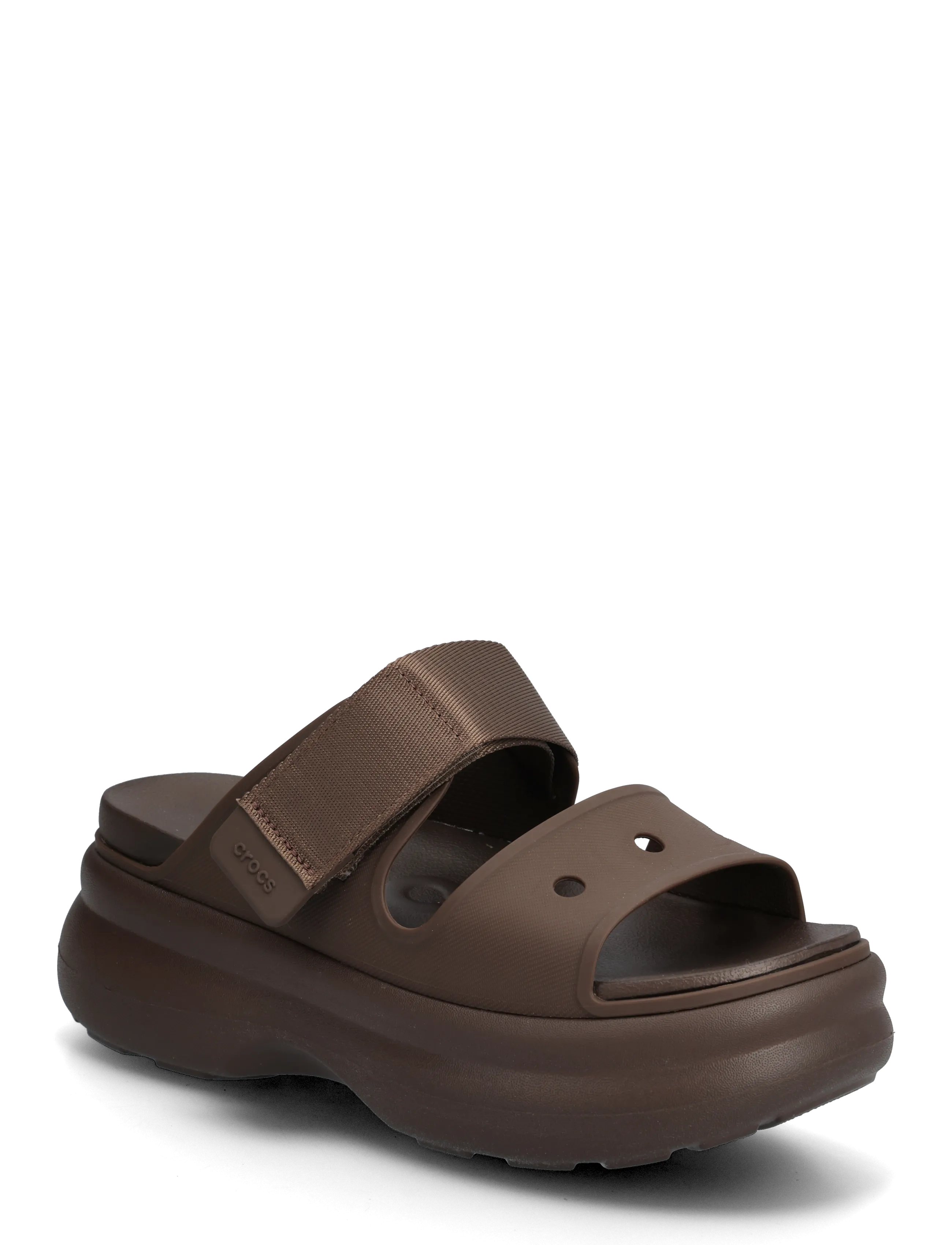 Crocs Soho Two Strap Sandal - Sandaalid - COFFEE / brown