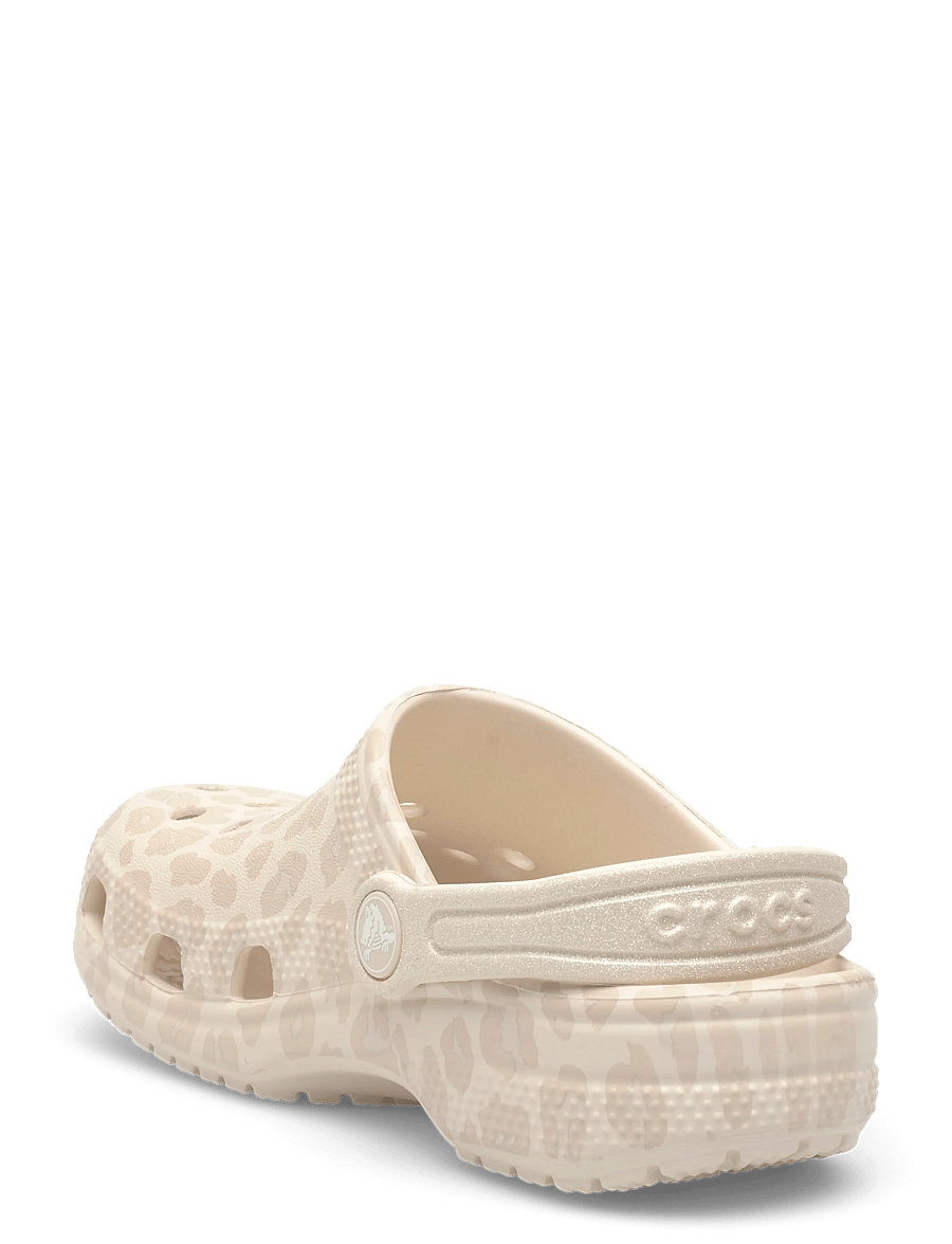 Crocs - Classic Animal Glitter Clog K - crocksid - almond tint/leopard - 2