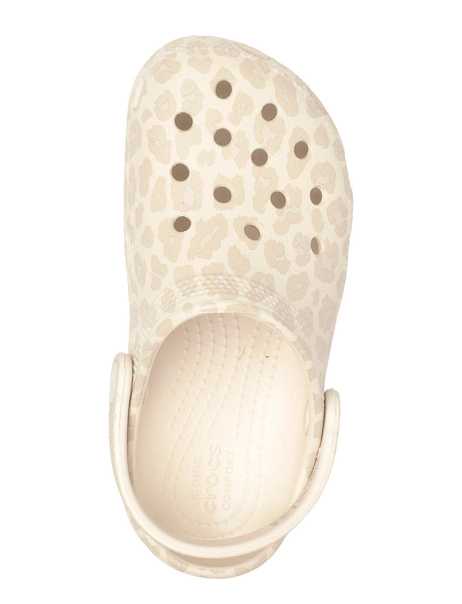 Crocs - Classic Animal Glitter Clog K - crocksid - almond tint/leopard - 3