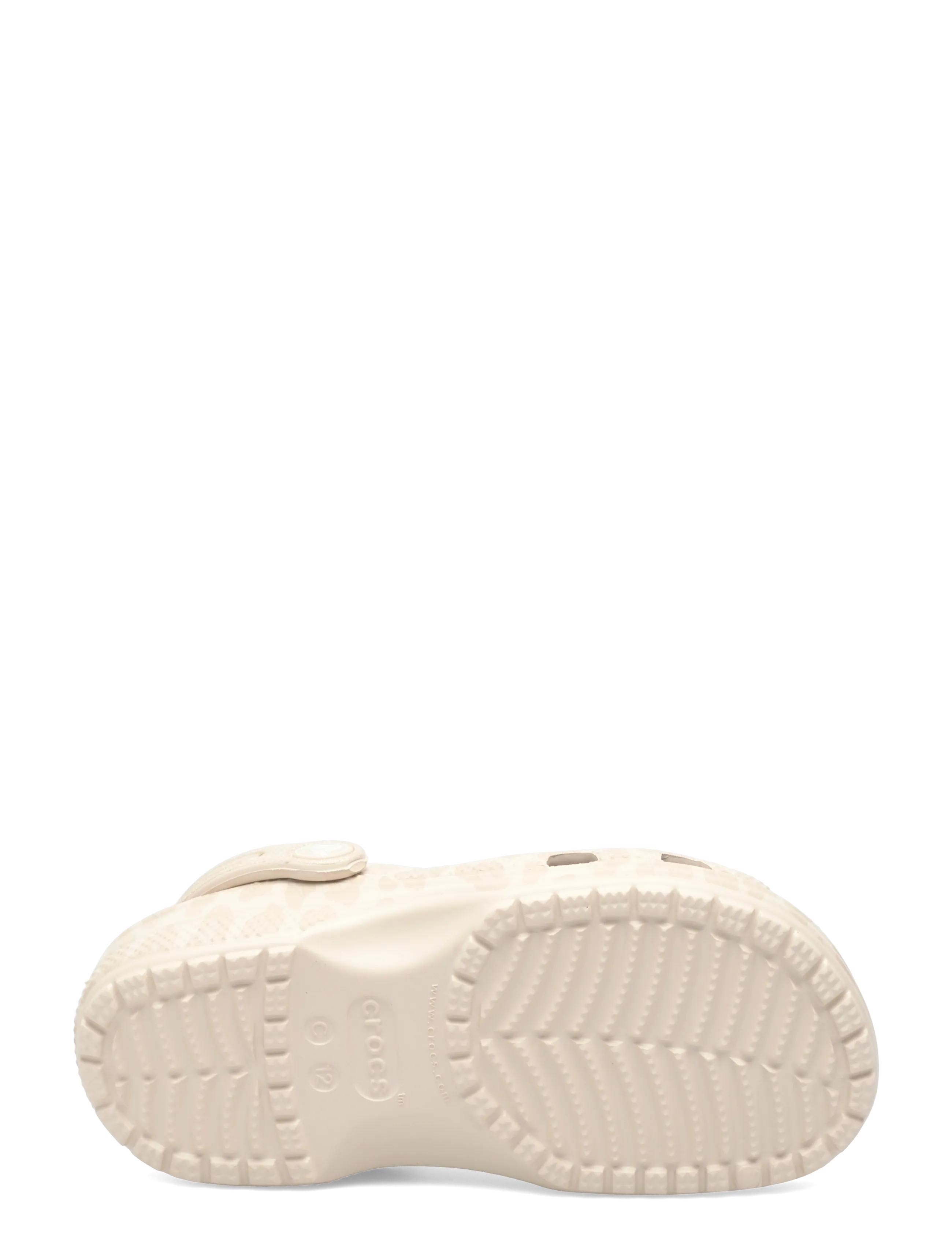 Crocs - Classic Animal Glitter Clog K - clogs - almond tint/leopard - 4