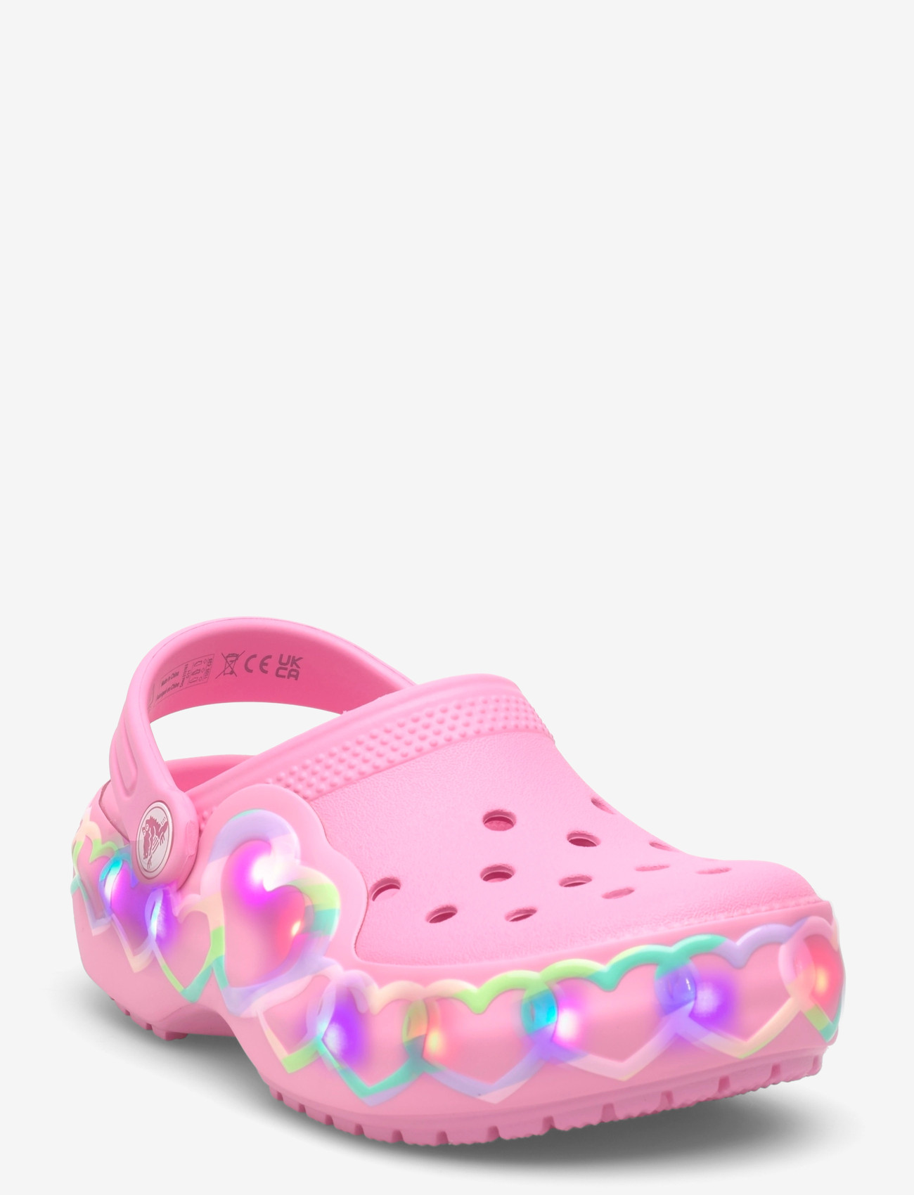 Crocs - Classic Heart Lights Clog K - clogs - pink lemonade - 0